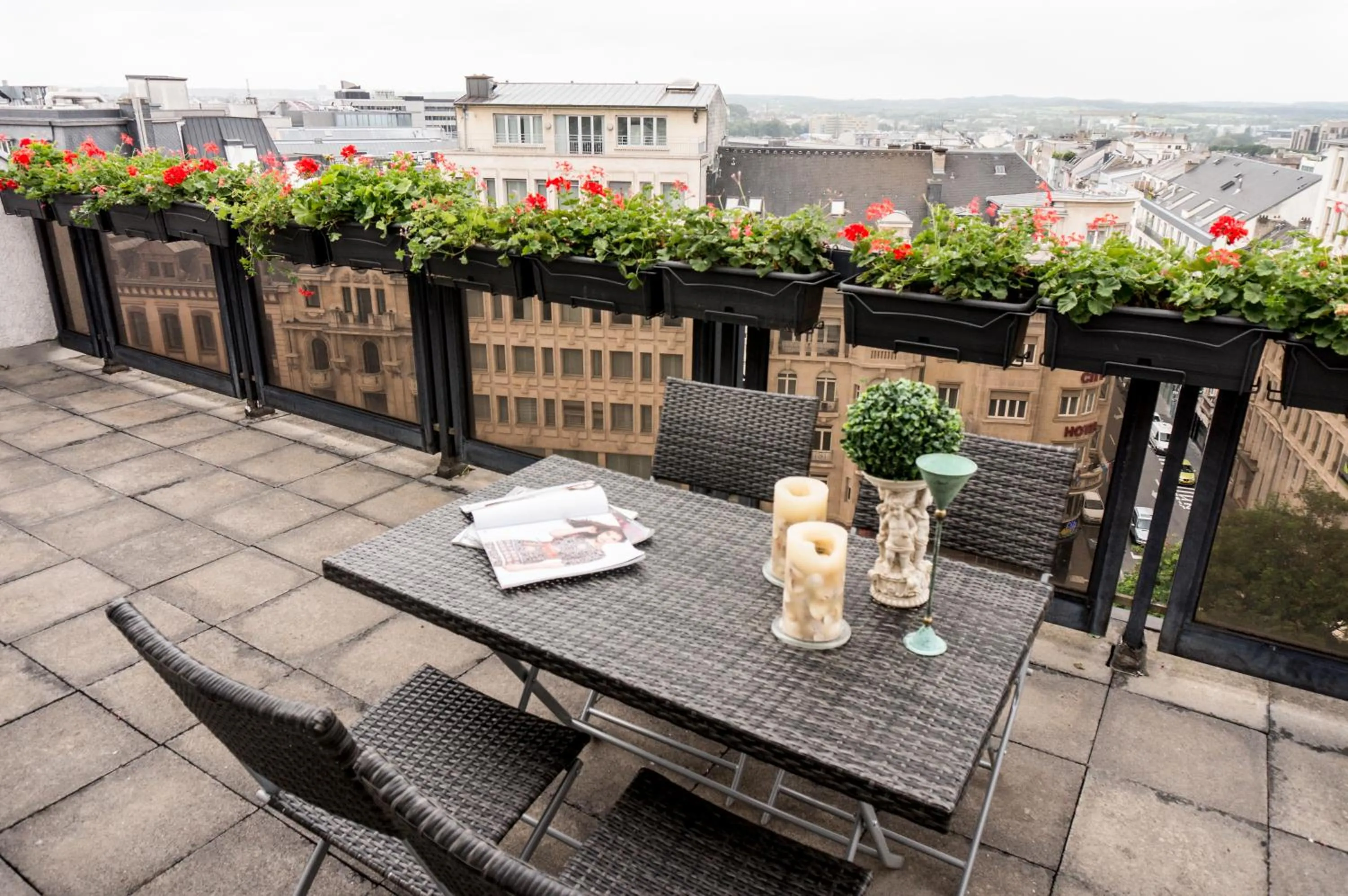 Balcony/Terrace in The Queen Luxury Apartments - Villa Marilyn