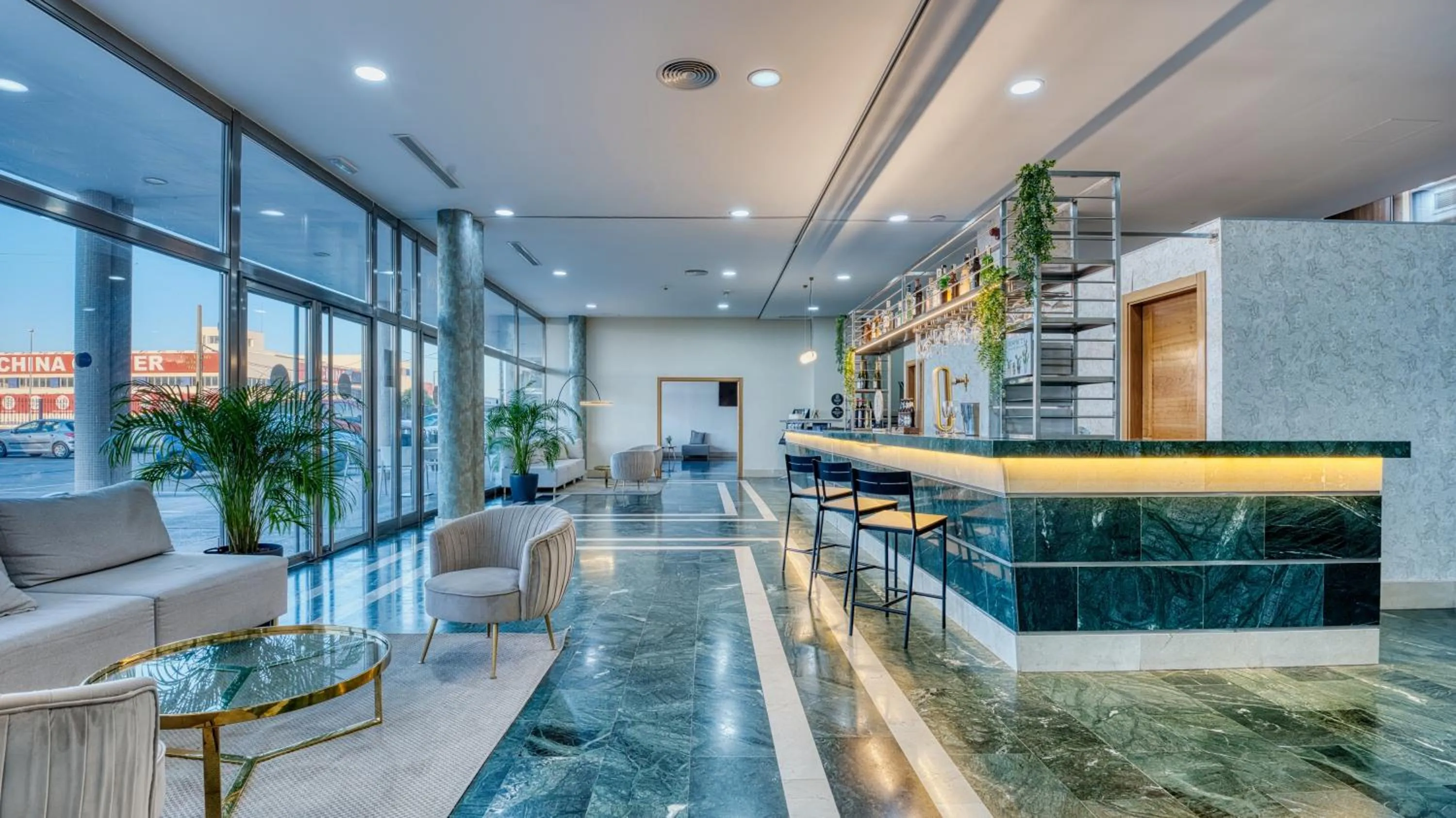 Lobby or reception in Checkin Madrid Móstoles