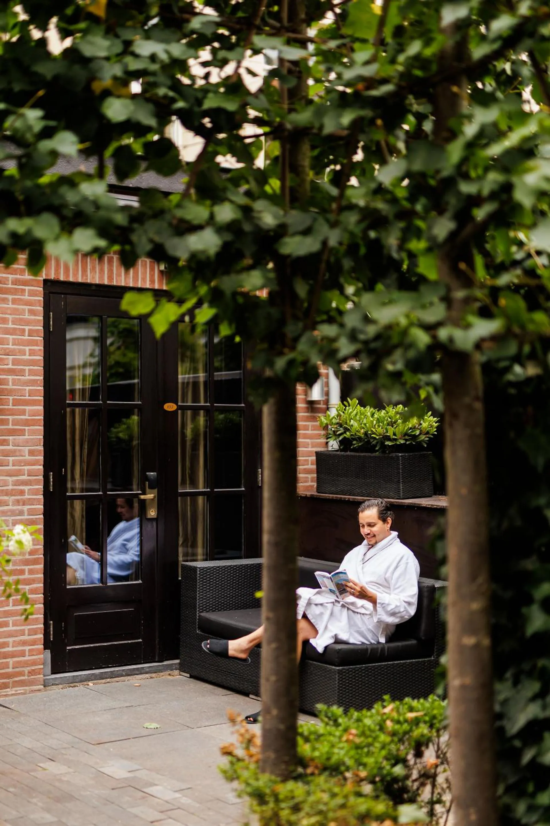 Garden in The Pavilions Amsterdam, The Toren
