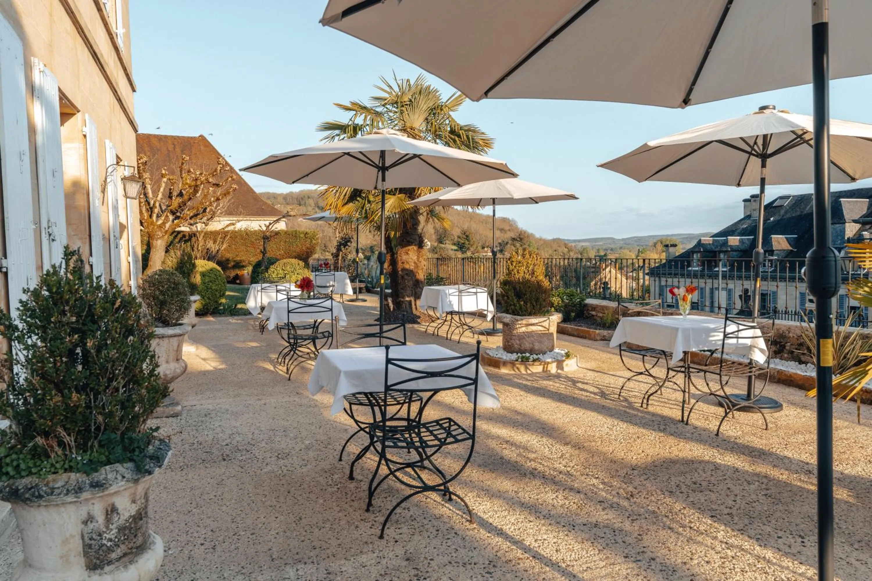 Balcony/Terrace in Hôtel l'Abbaye