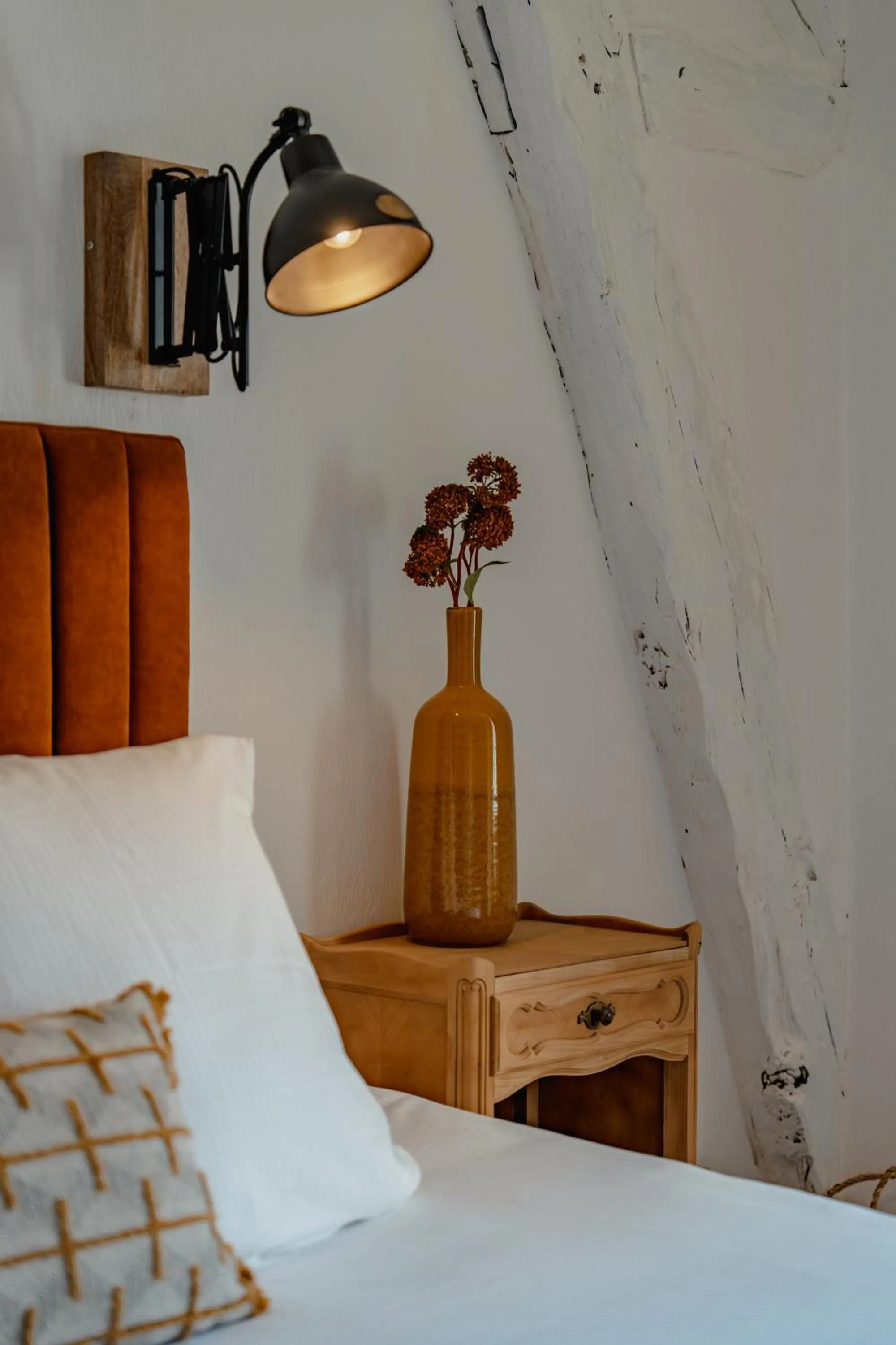 Bedroom, Bed in Hôtel l'Abbaye