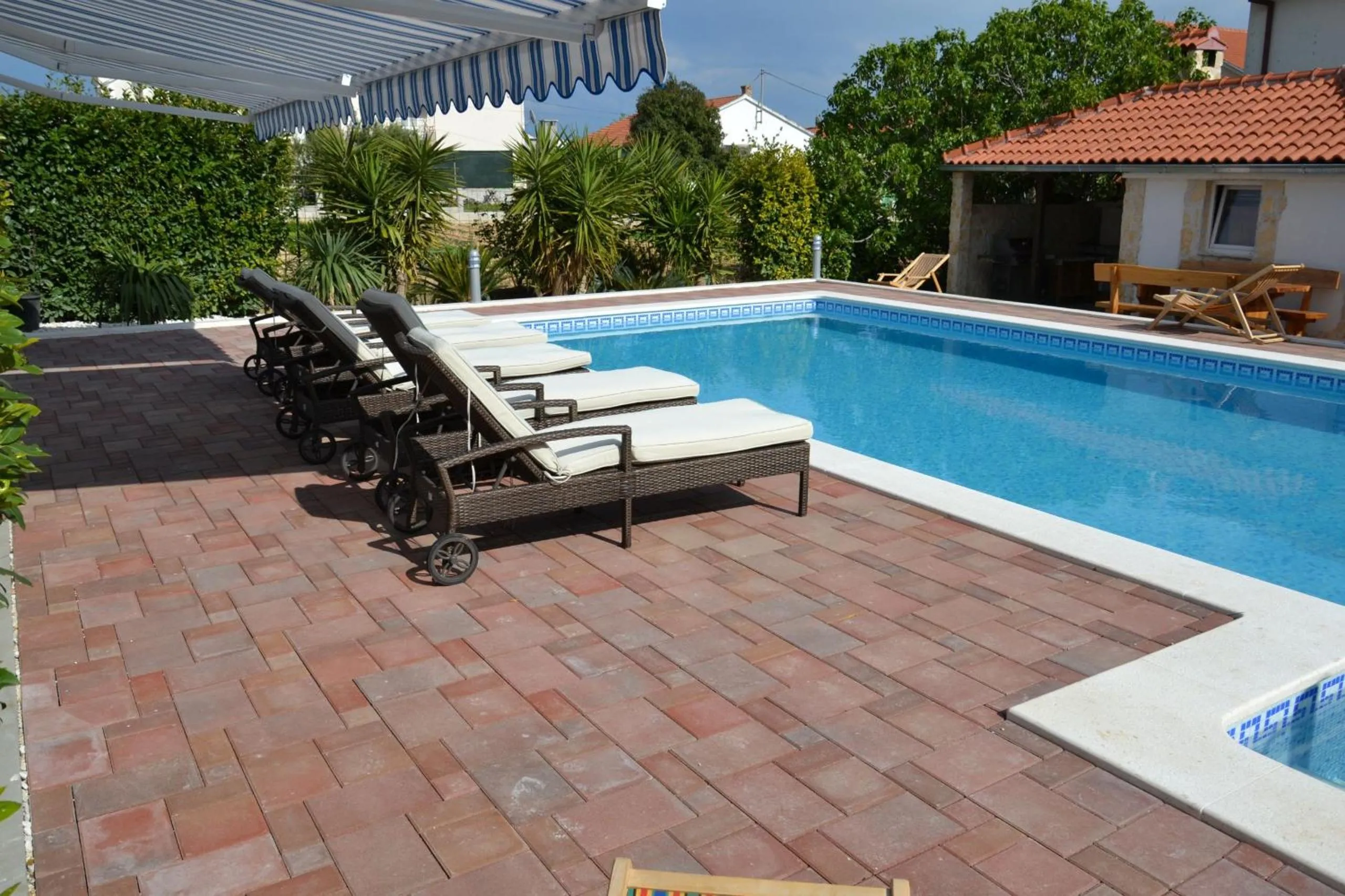 Swimming pool in Apartment Mary