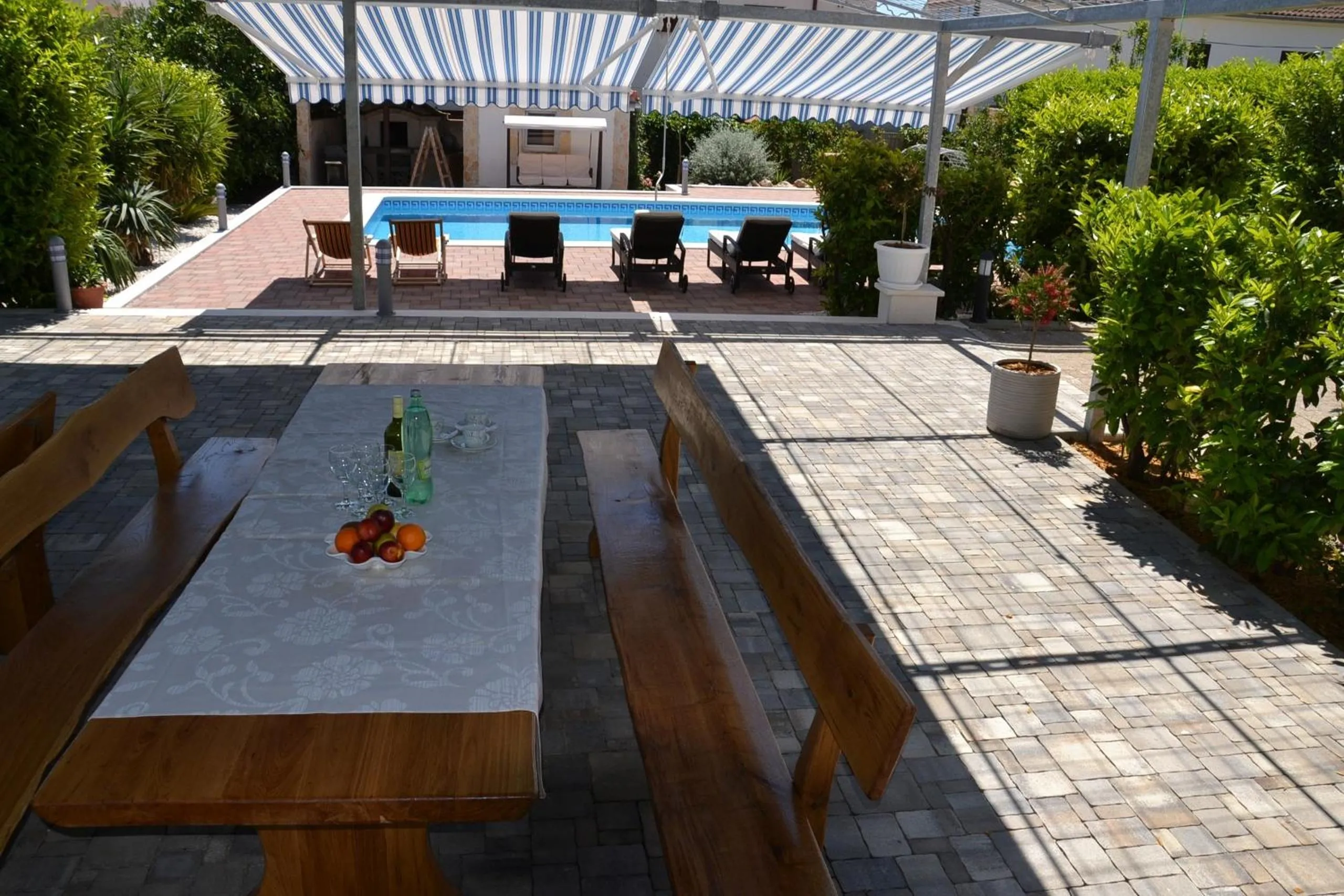 Patio in Apartment Mary