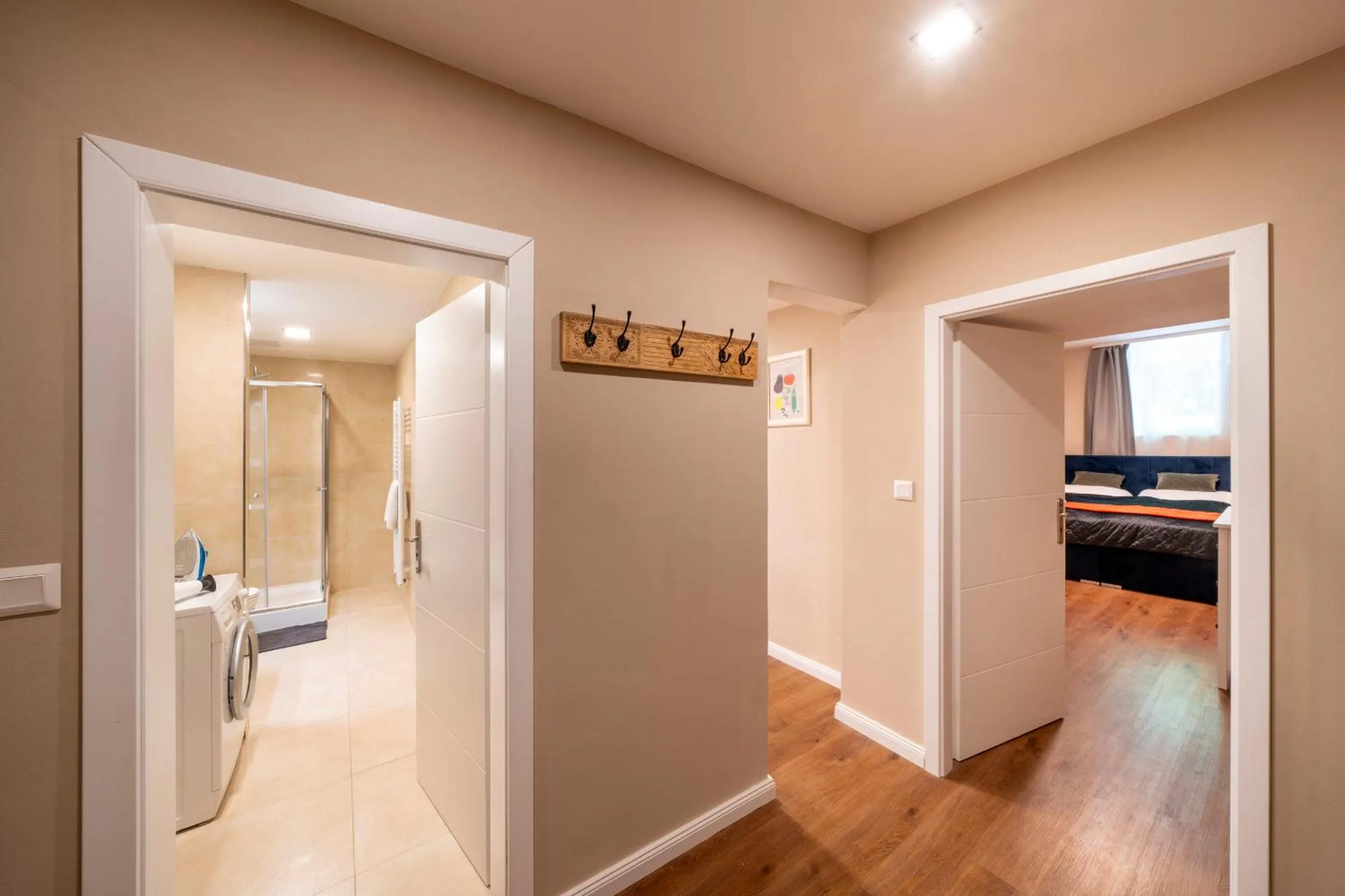 Shower in Apart Hotel Zborovska