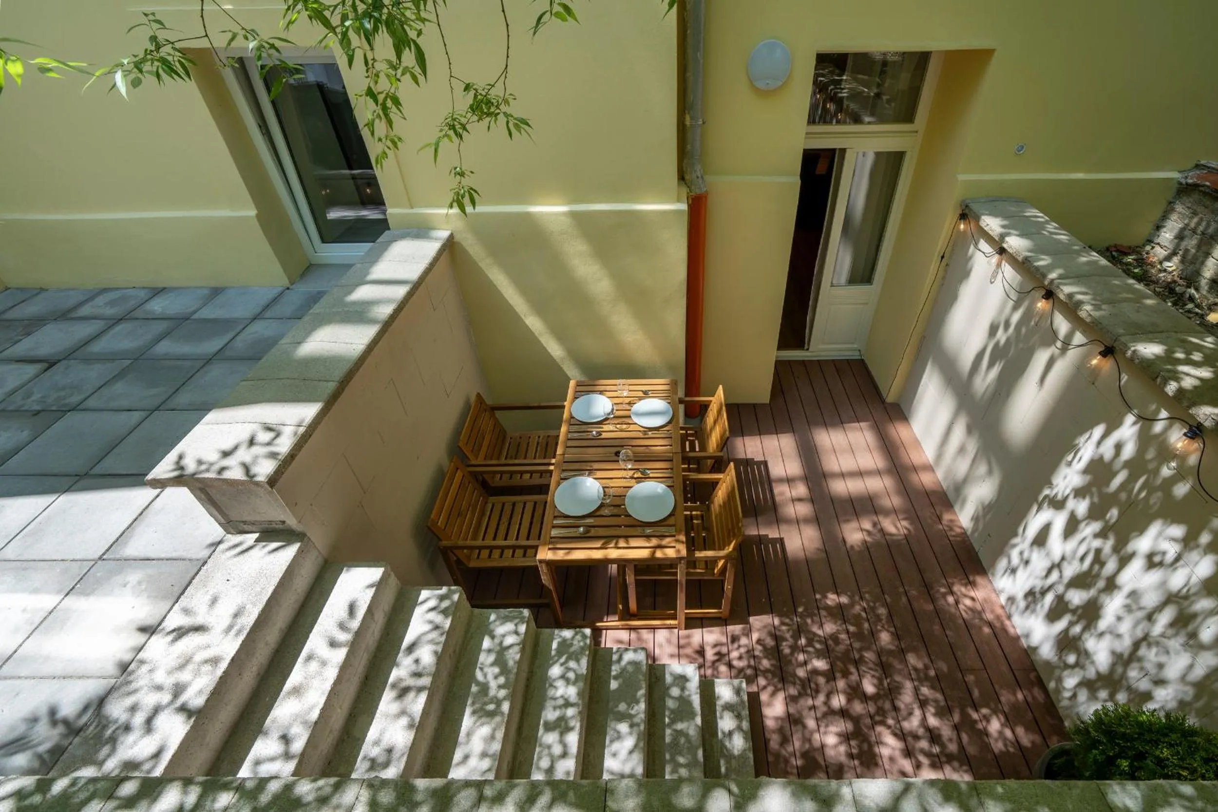 Balcony/Terrace in Apart Hotel Zborovska