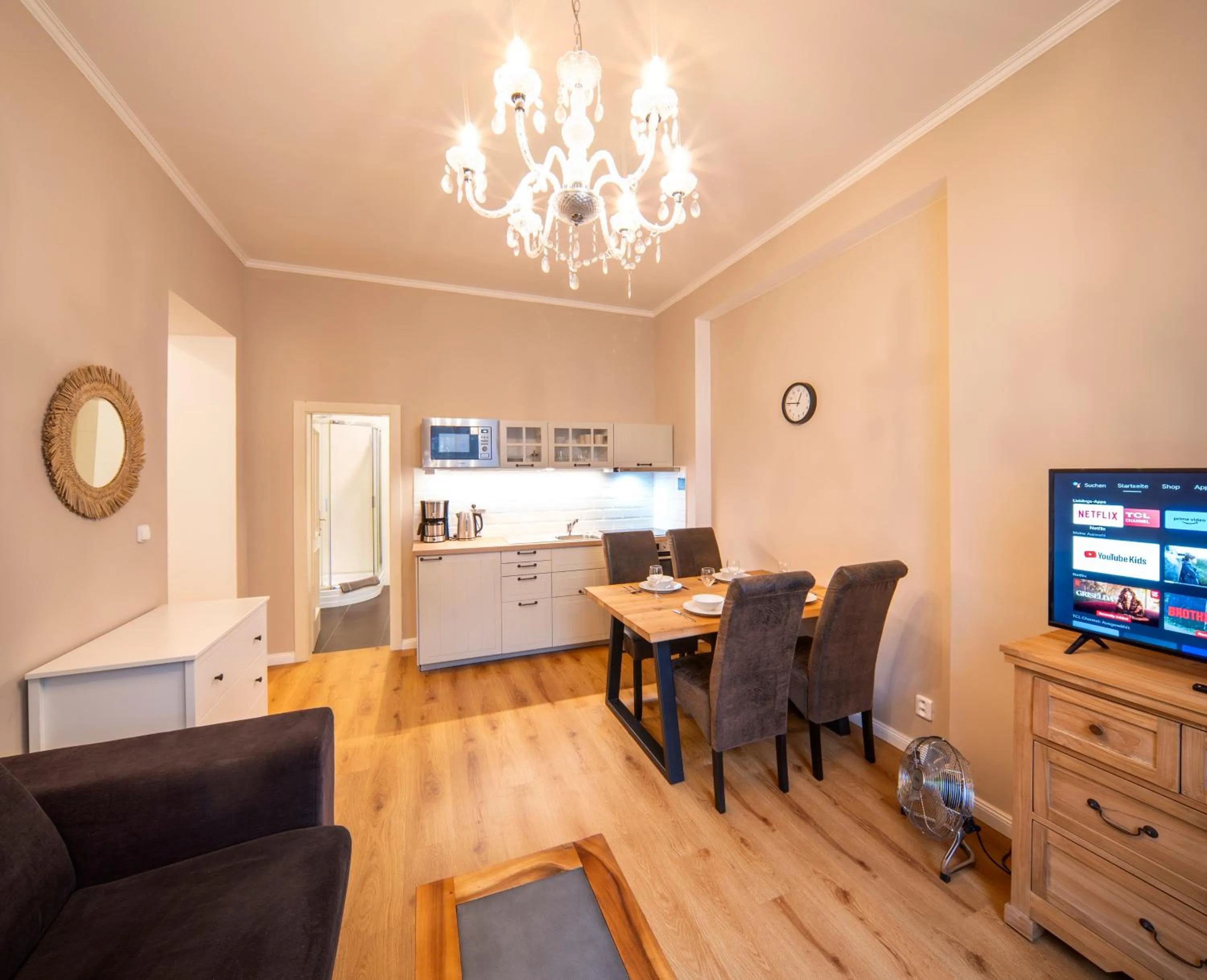 Living room in Apart Hotel Zborovska