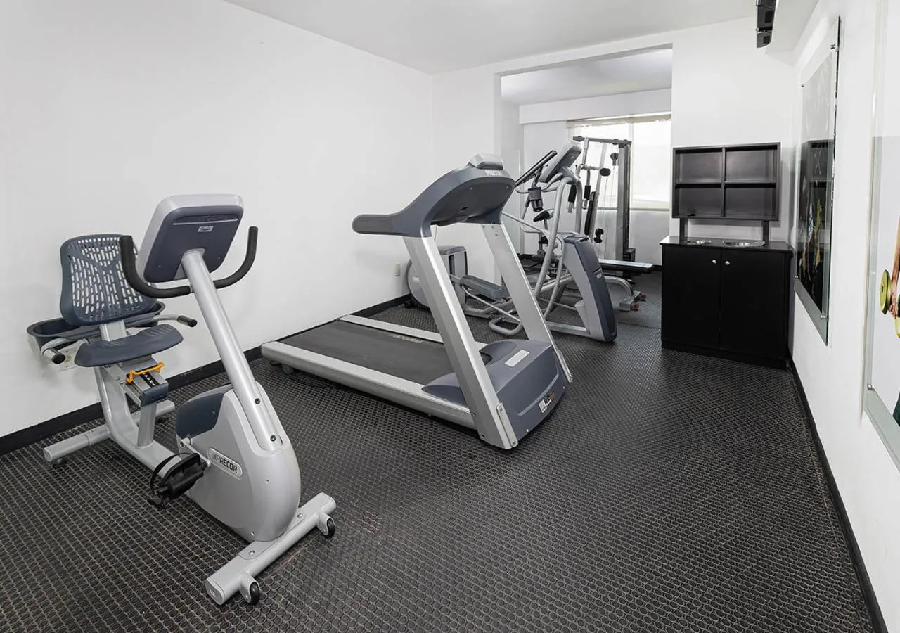 Fitness centre/facilities in Hotel México Plaza Irapuato