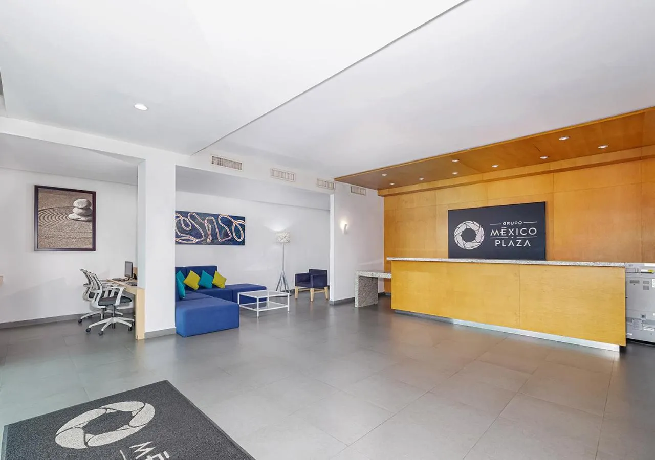 Lobby or reception in Hotel México Plaza Irapuato