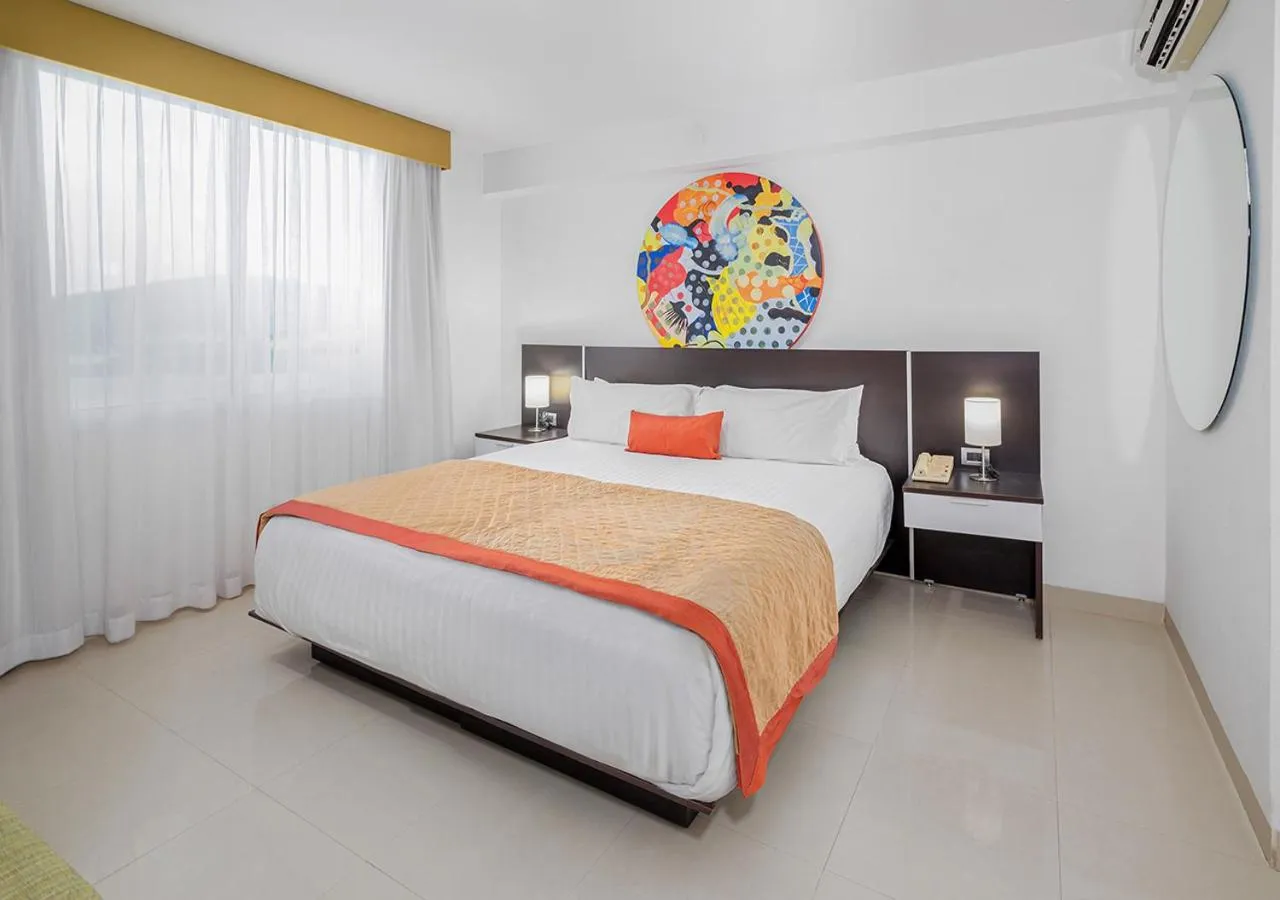 Bedroom, Bed in Hotel México Plaza Irapuato