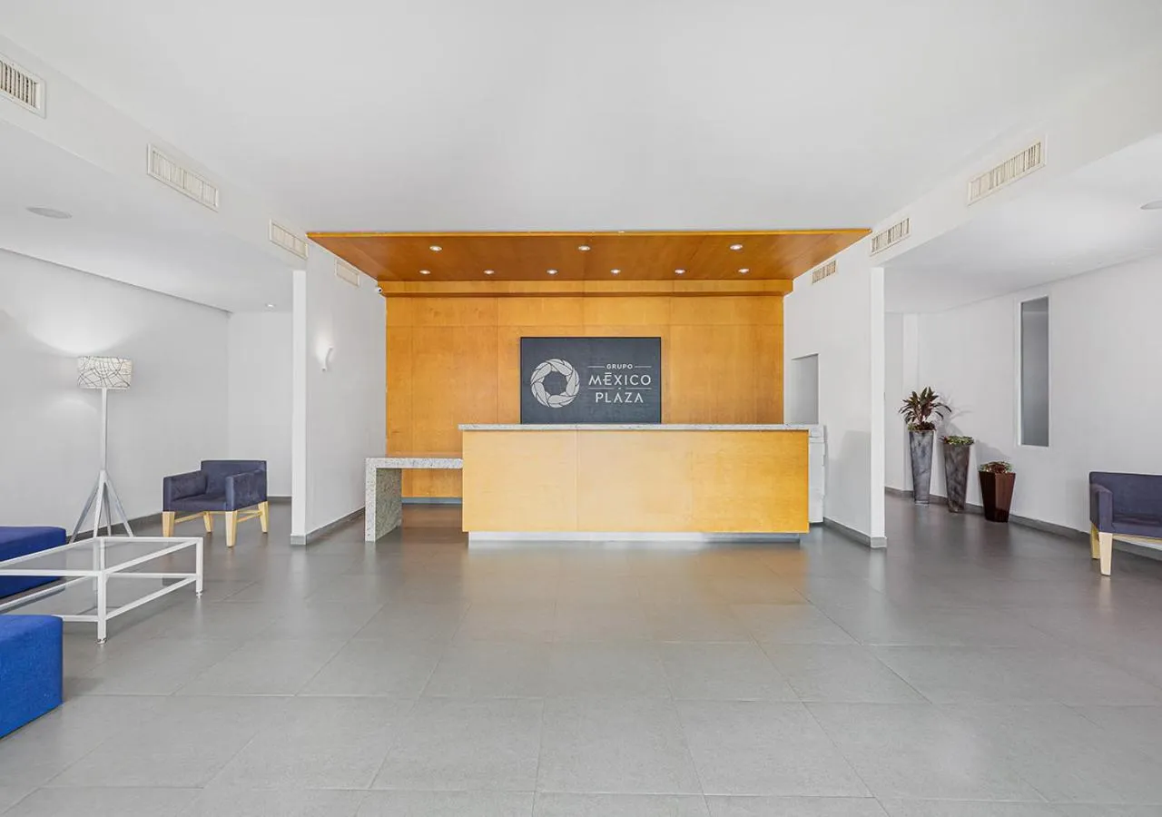 Lobby or reception in Hotel México Plaza Irapuato