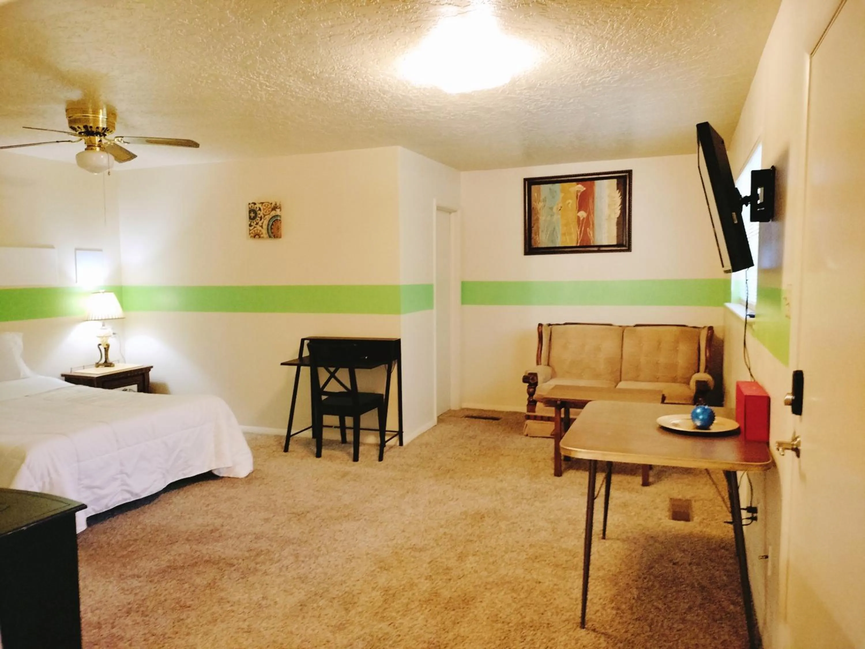 Bed in Golden Sunflower's Apt E