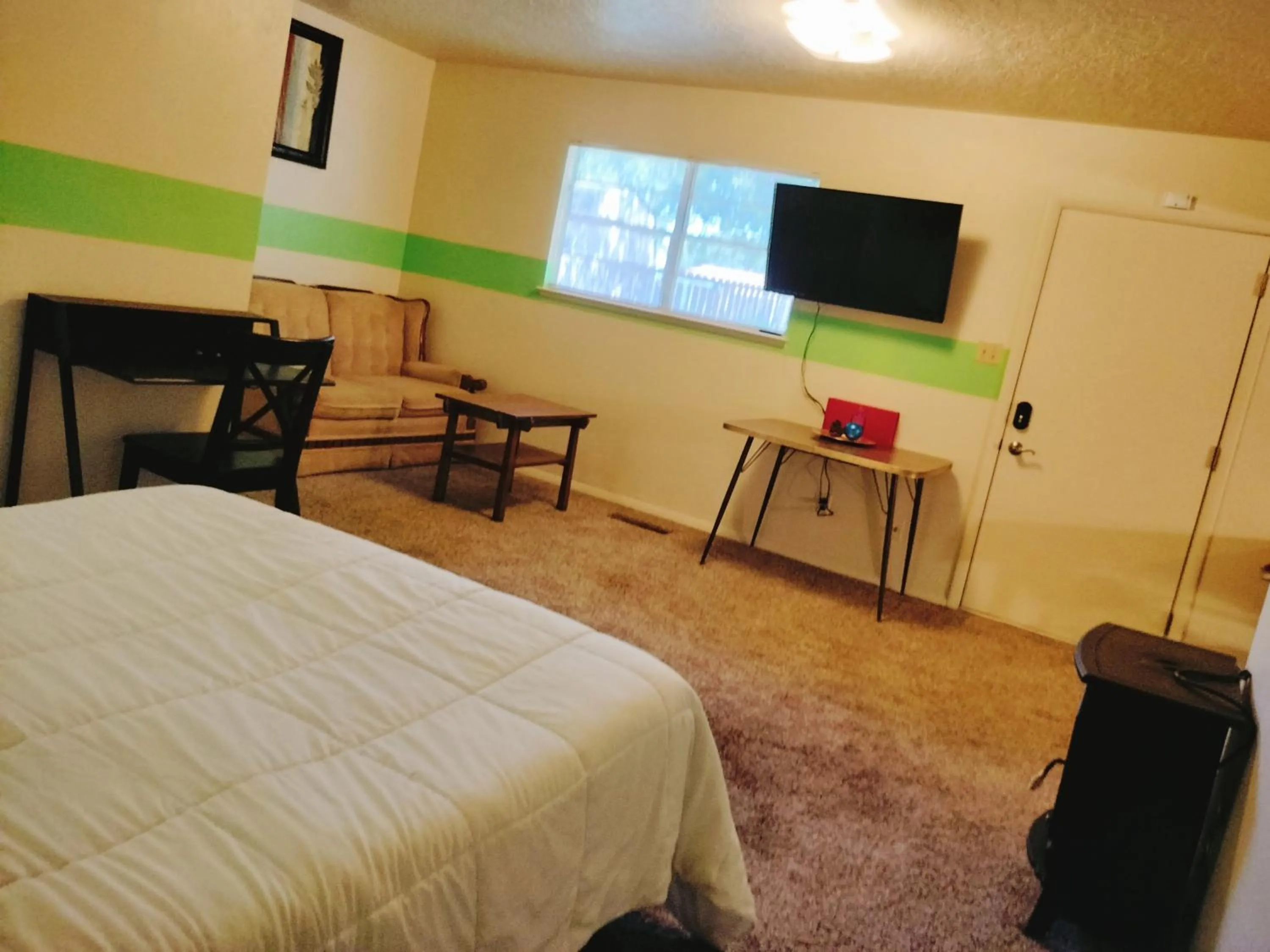 Bed in Golden Sunflower's Apt E