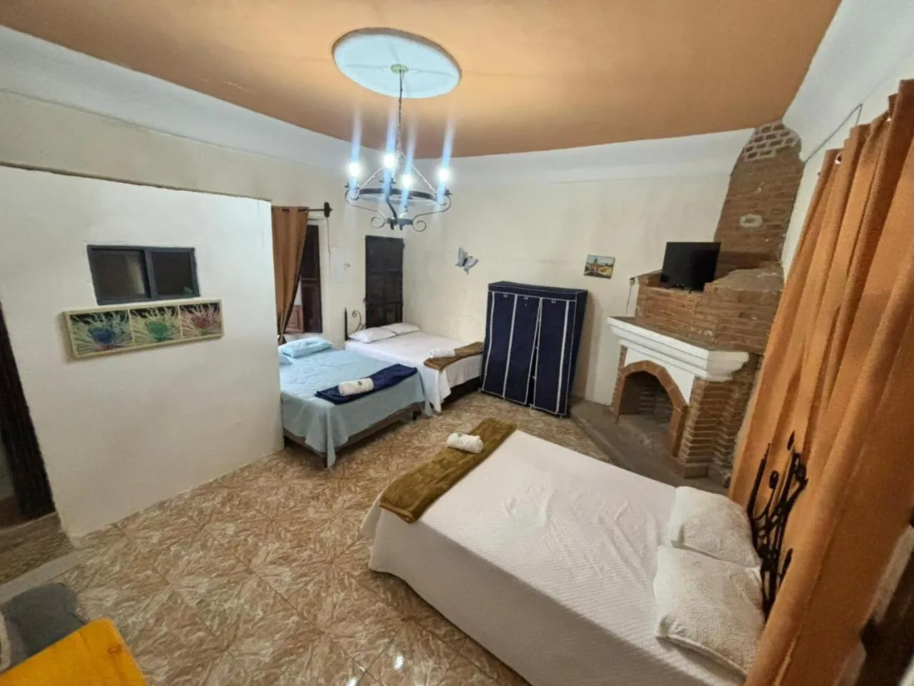 Bed in Ciudad Vieja Bed & Breakfast Hotel Casa del Turista