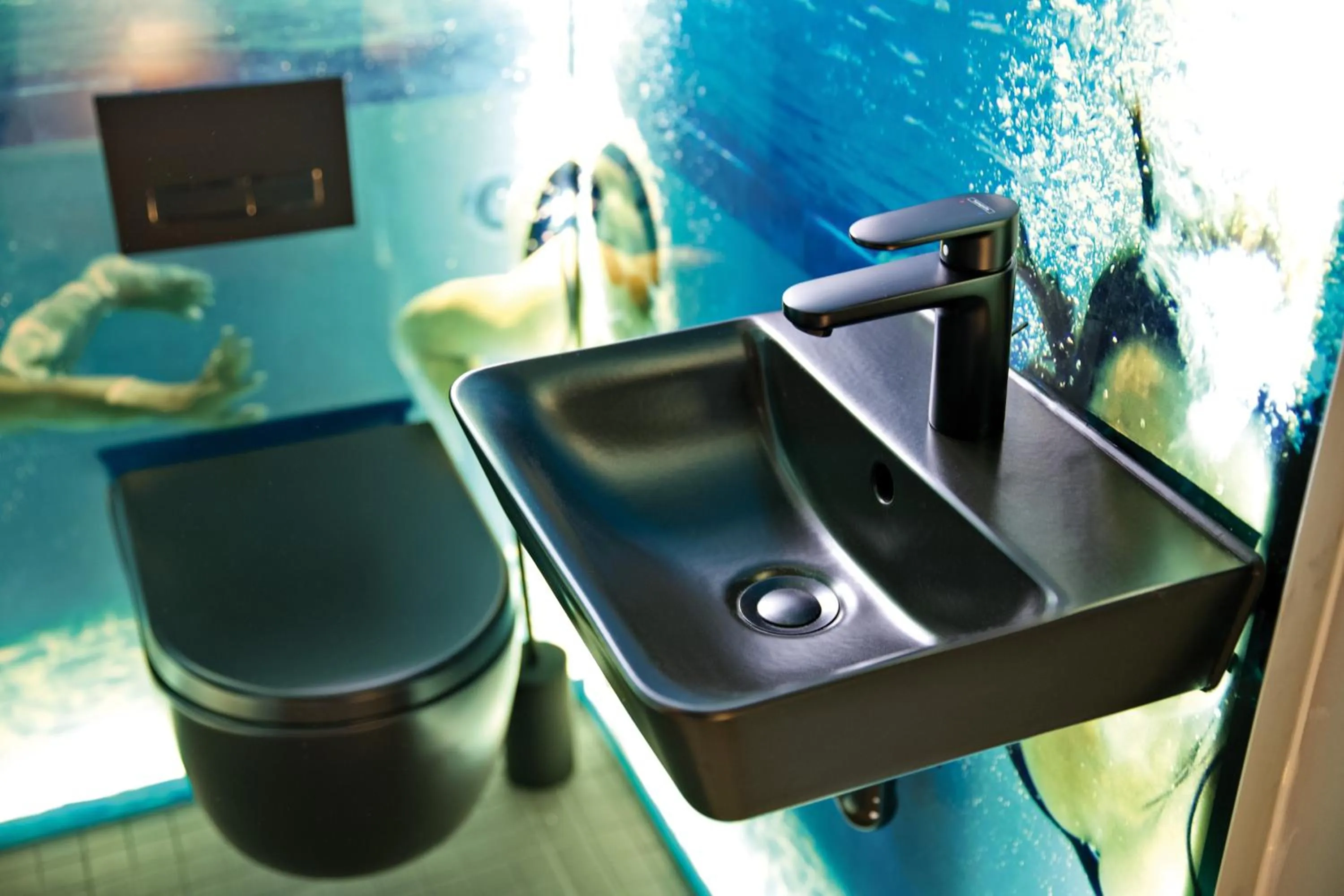 Bathroom in Zinsers Appartements im Flämmle