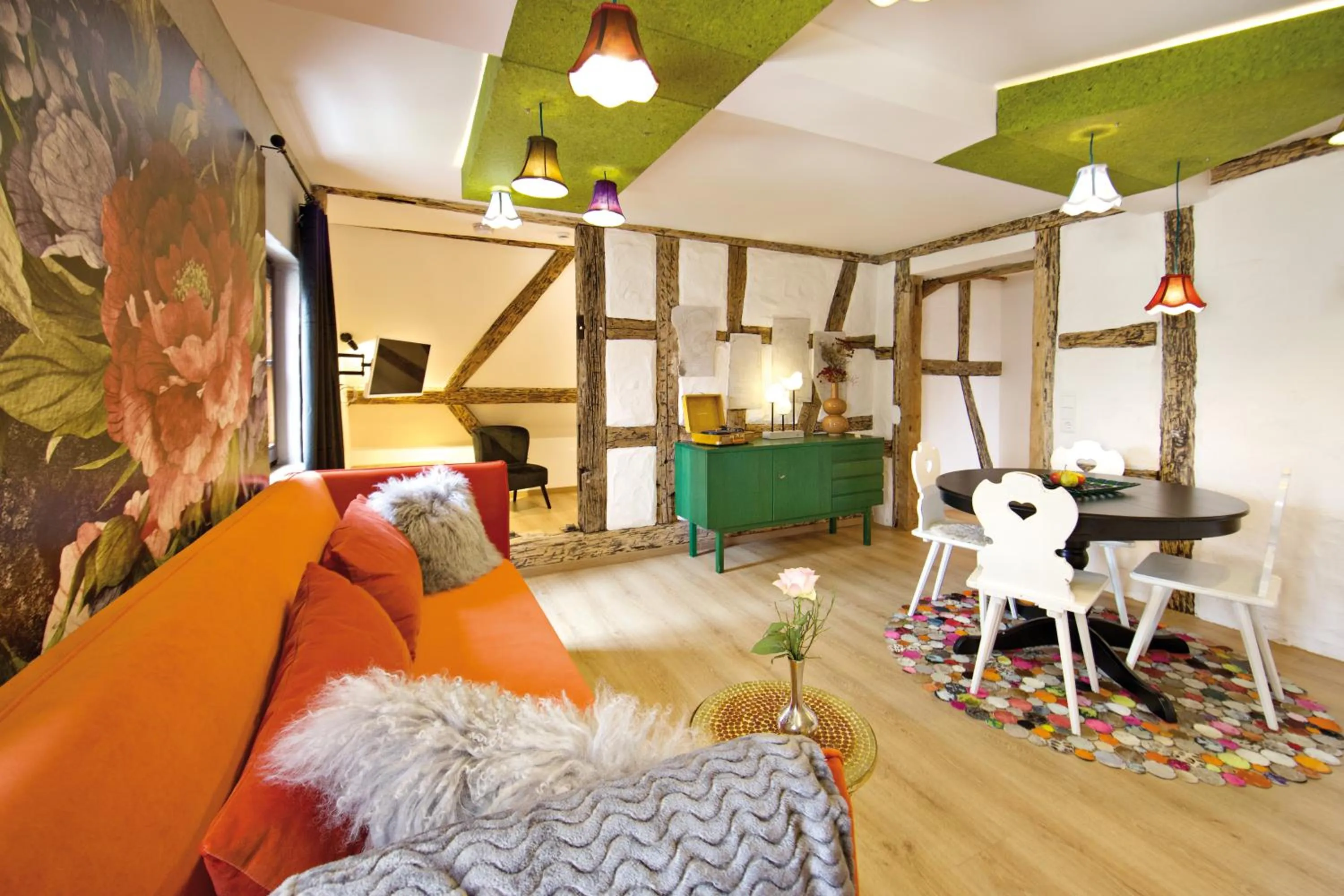 Living room in Zinsers Appartements im Flämmle