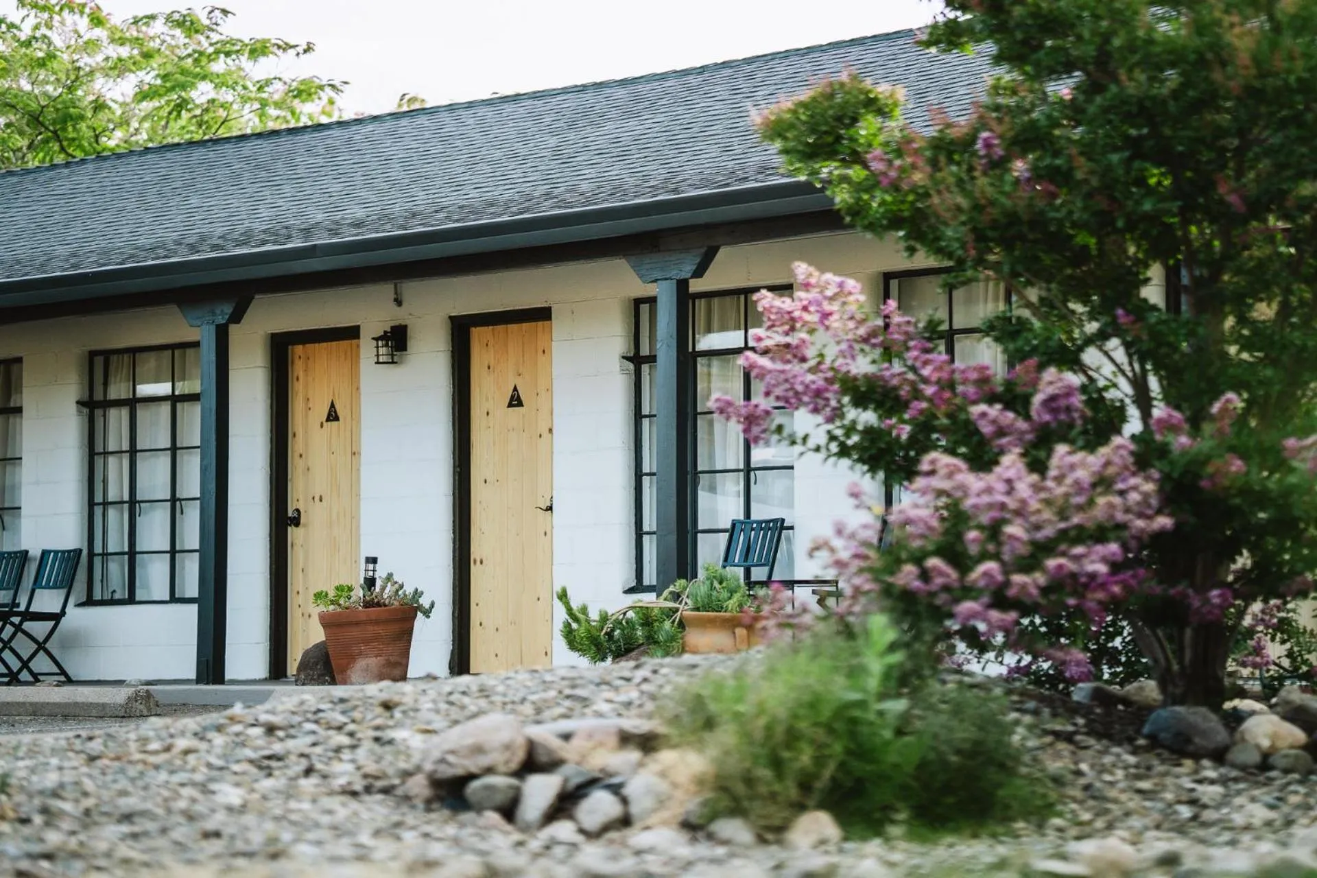 Property building in Triangle Motel