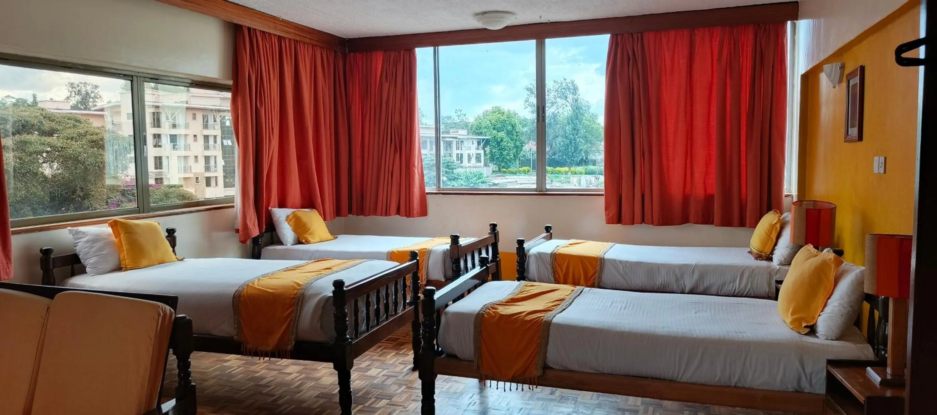 Bed in Kenya Comfort Suites