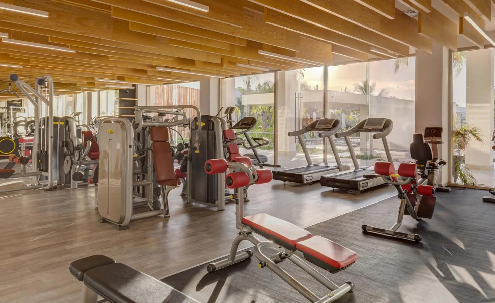 Fitness centre/facilities in Departamento exclusivo con playa privada - La Amada, Cancun