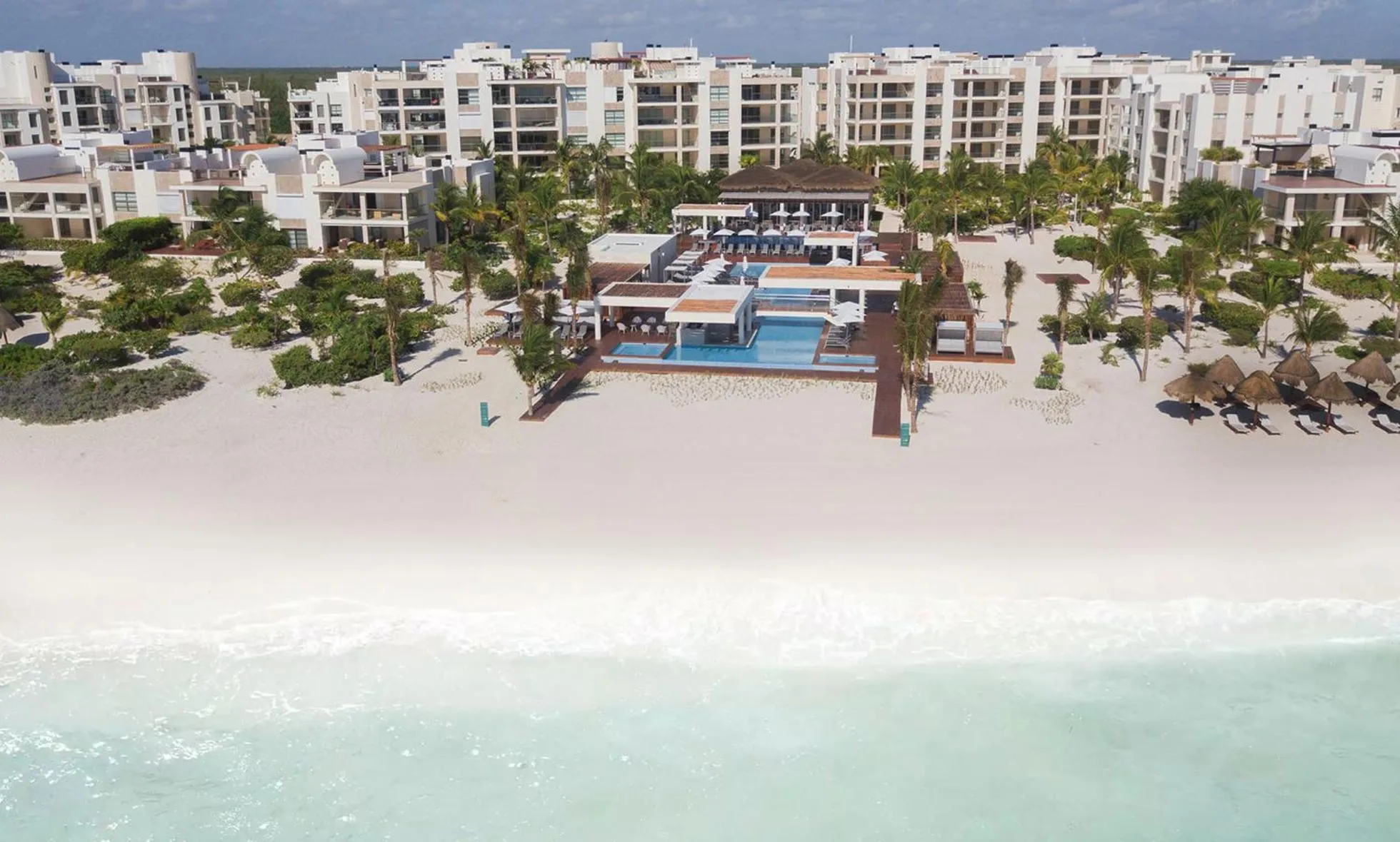 Bird's eye view in Departamento exclusivo con playa privada - La Amada, Cancun