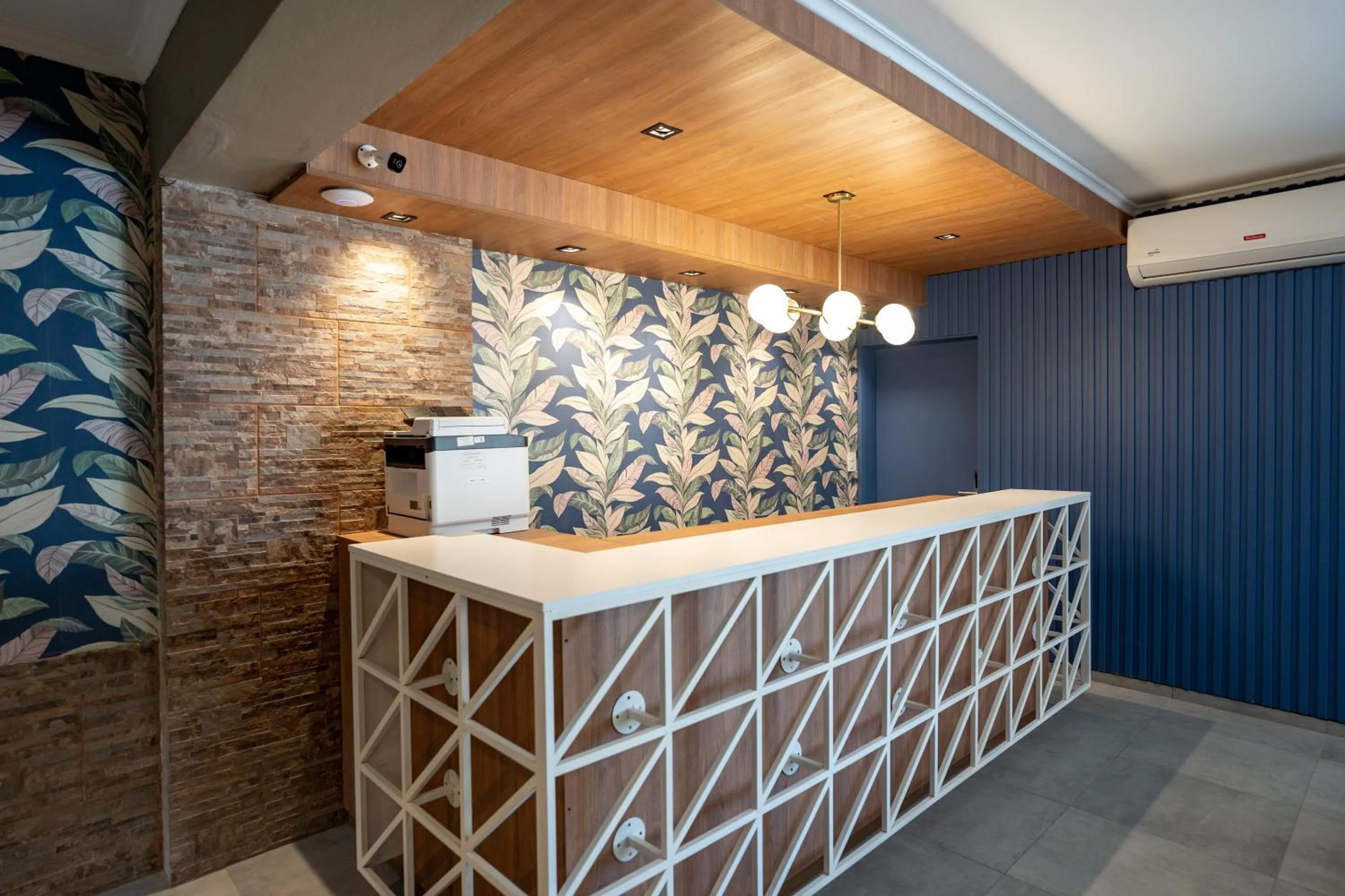 Lobby or reception in Nuevo Centro Hotel Villa Carlos Paz