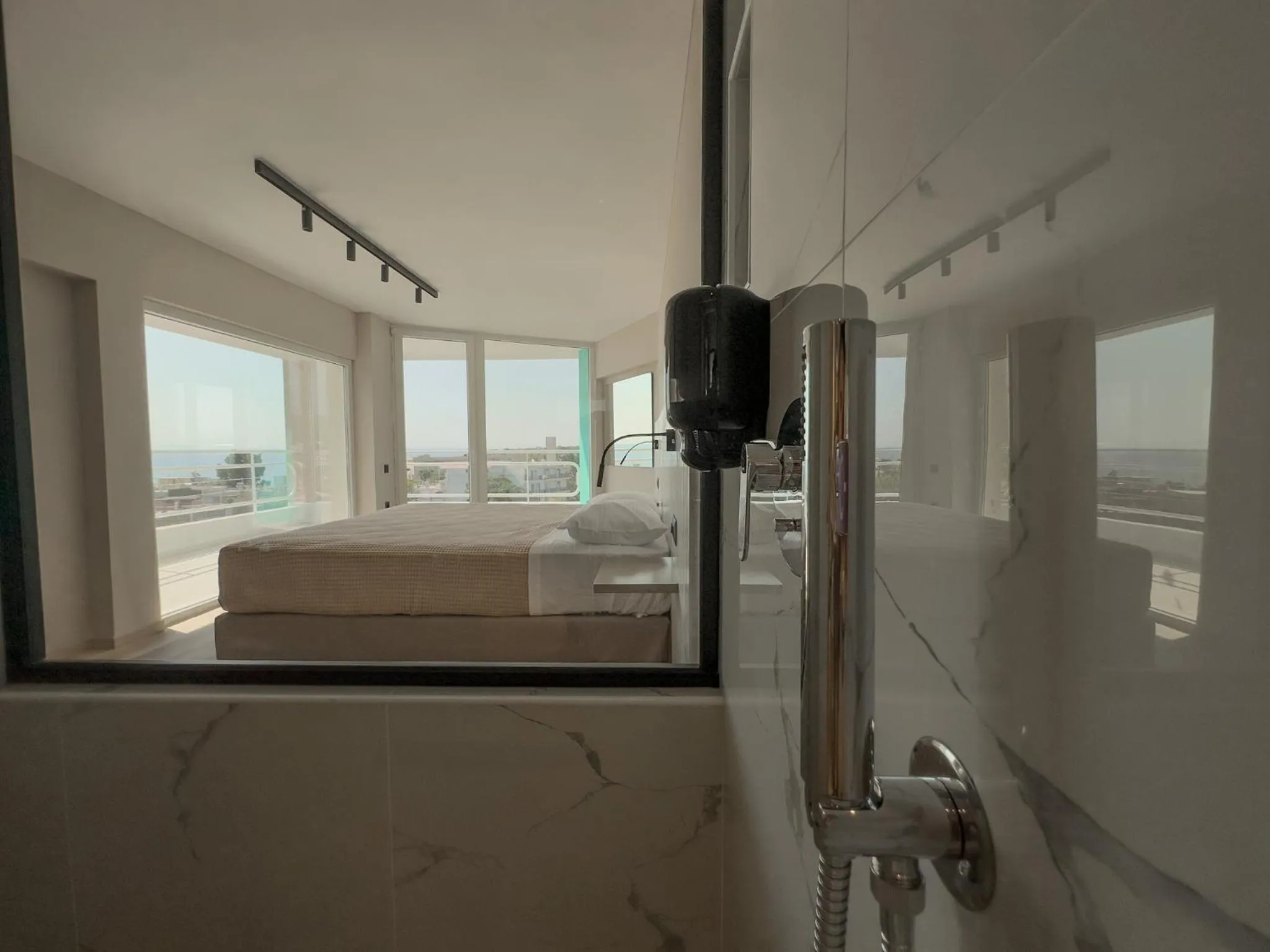 Bed in Marathon Beach Resort