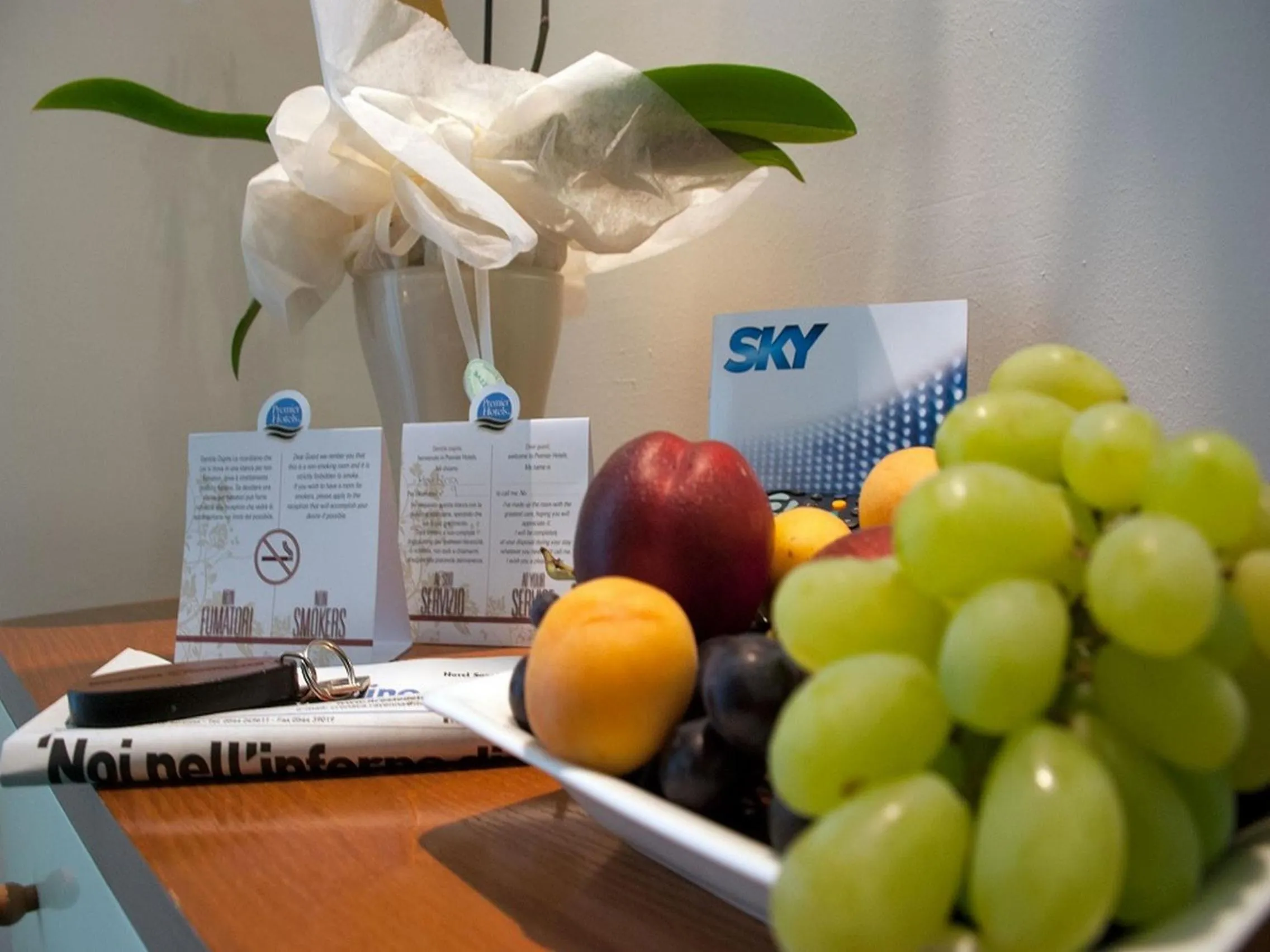 Decorative detail in Hotel Sorriso