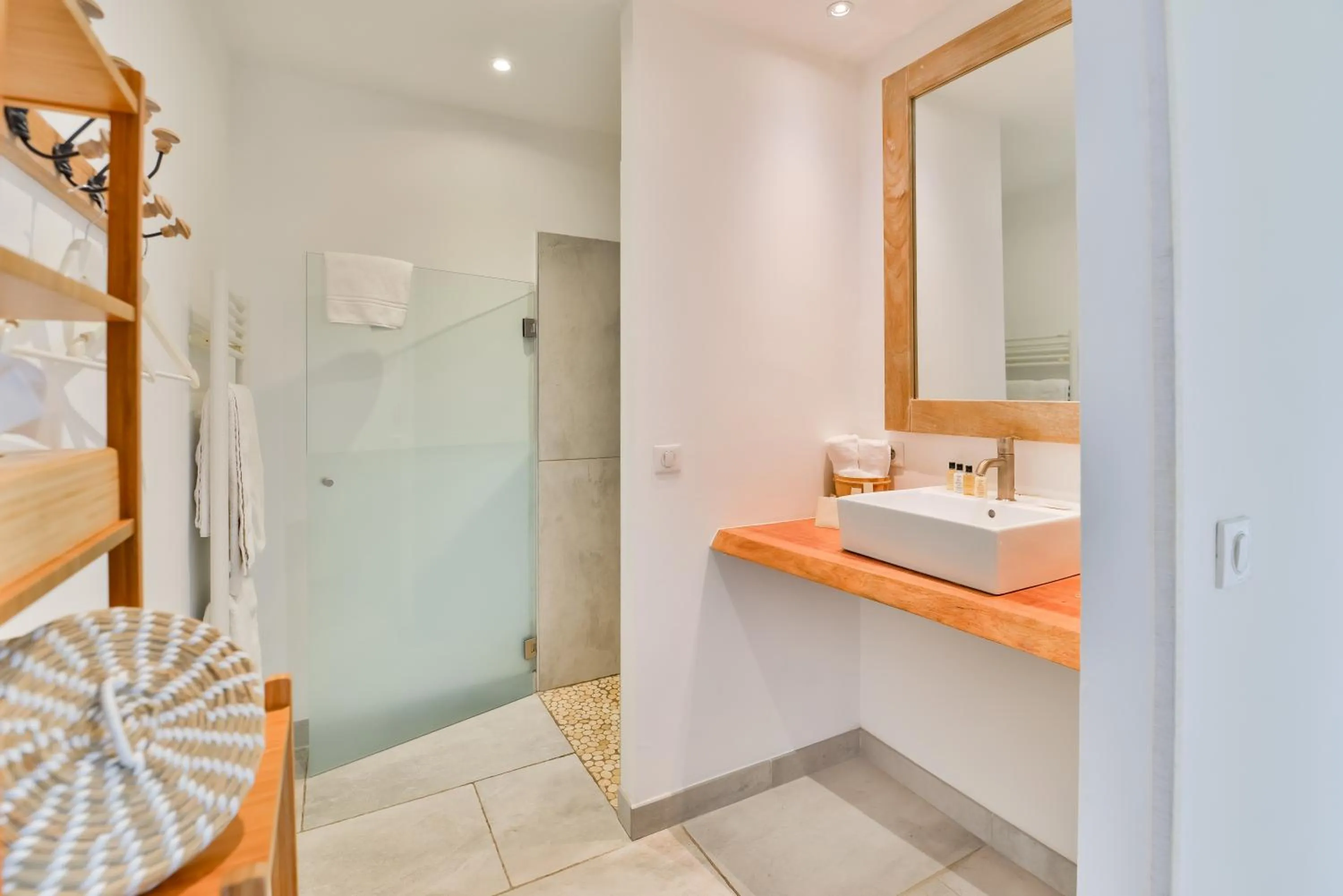 Shower in Lodge Sainte Helene Adult only