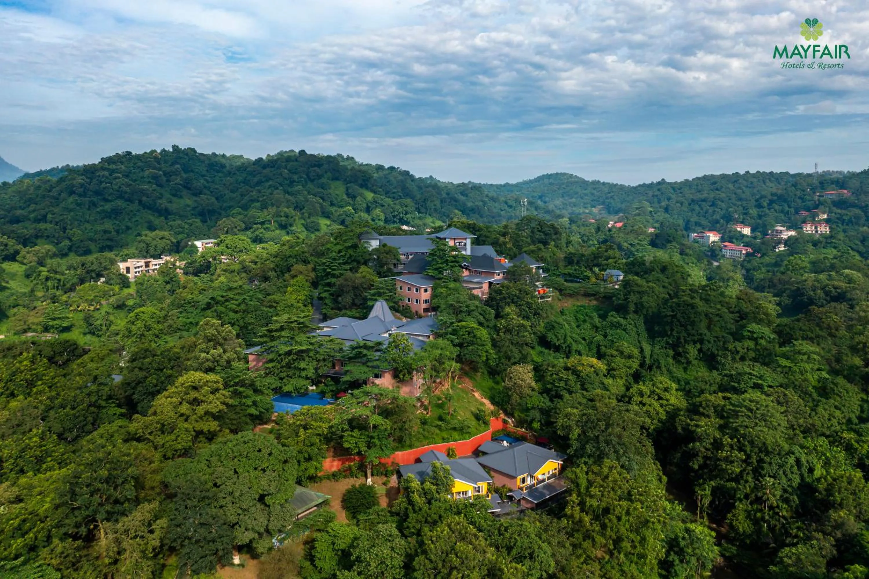 Property building in Mayfair Spring Valley Resort Guwahati