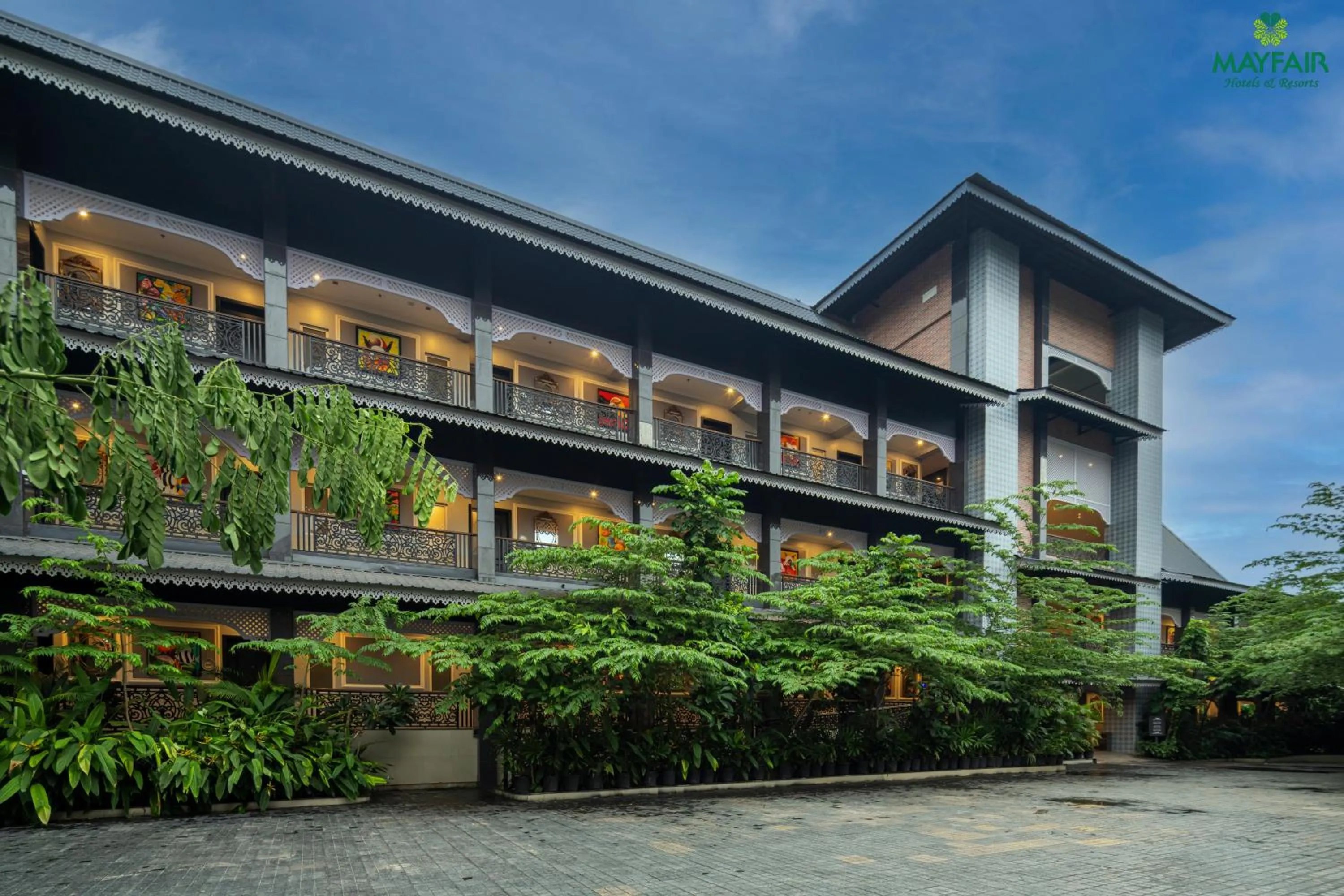 Property building in Mayfair Spring Valley Resort Guwahati