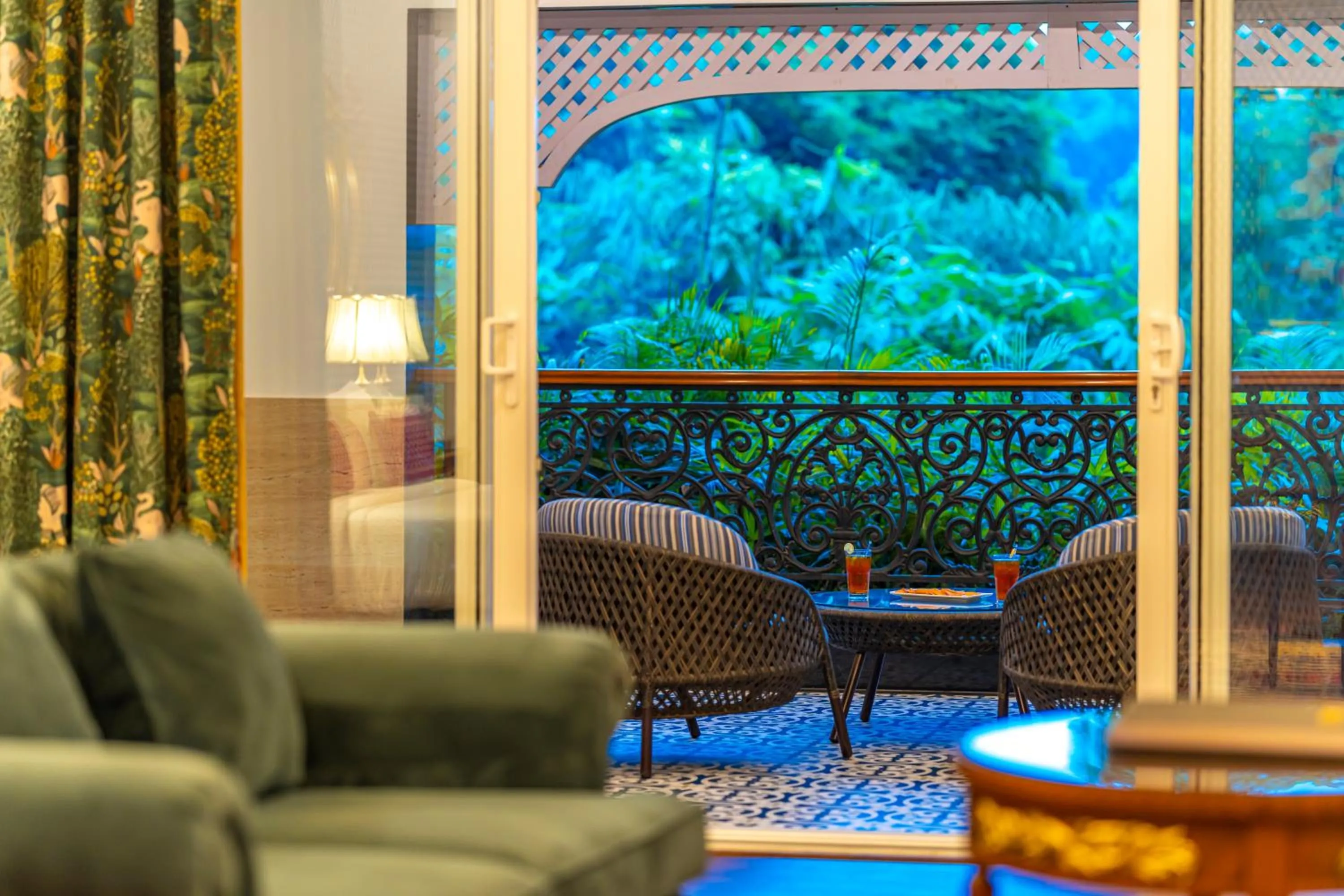 Balcony/Terrace in Mayfair Spring Valley Resort Guwahati