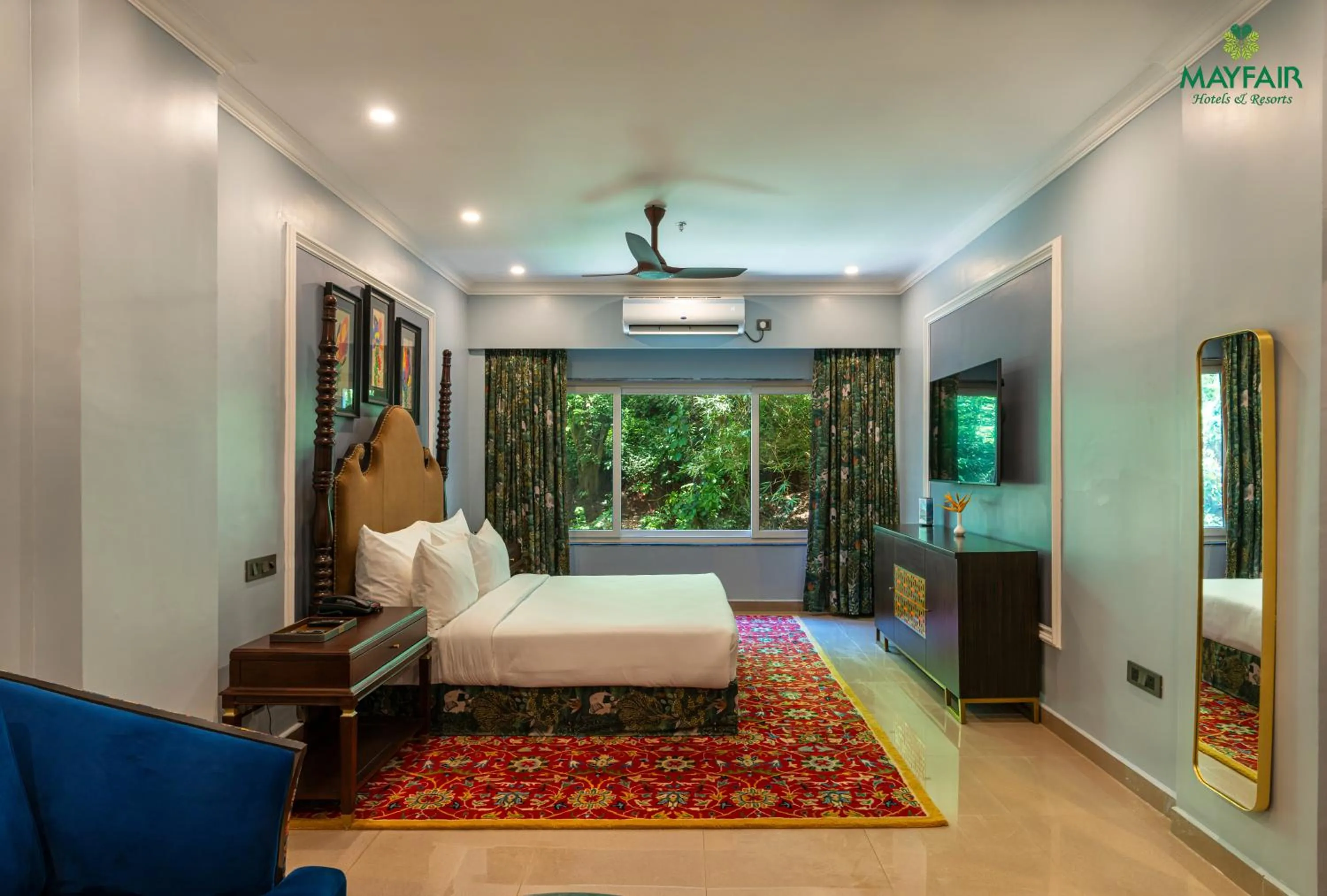 Bed in Mayfair Spring Valley Resort Guwahati