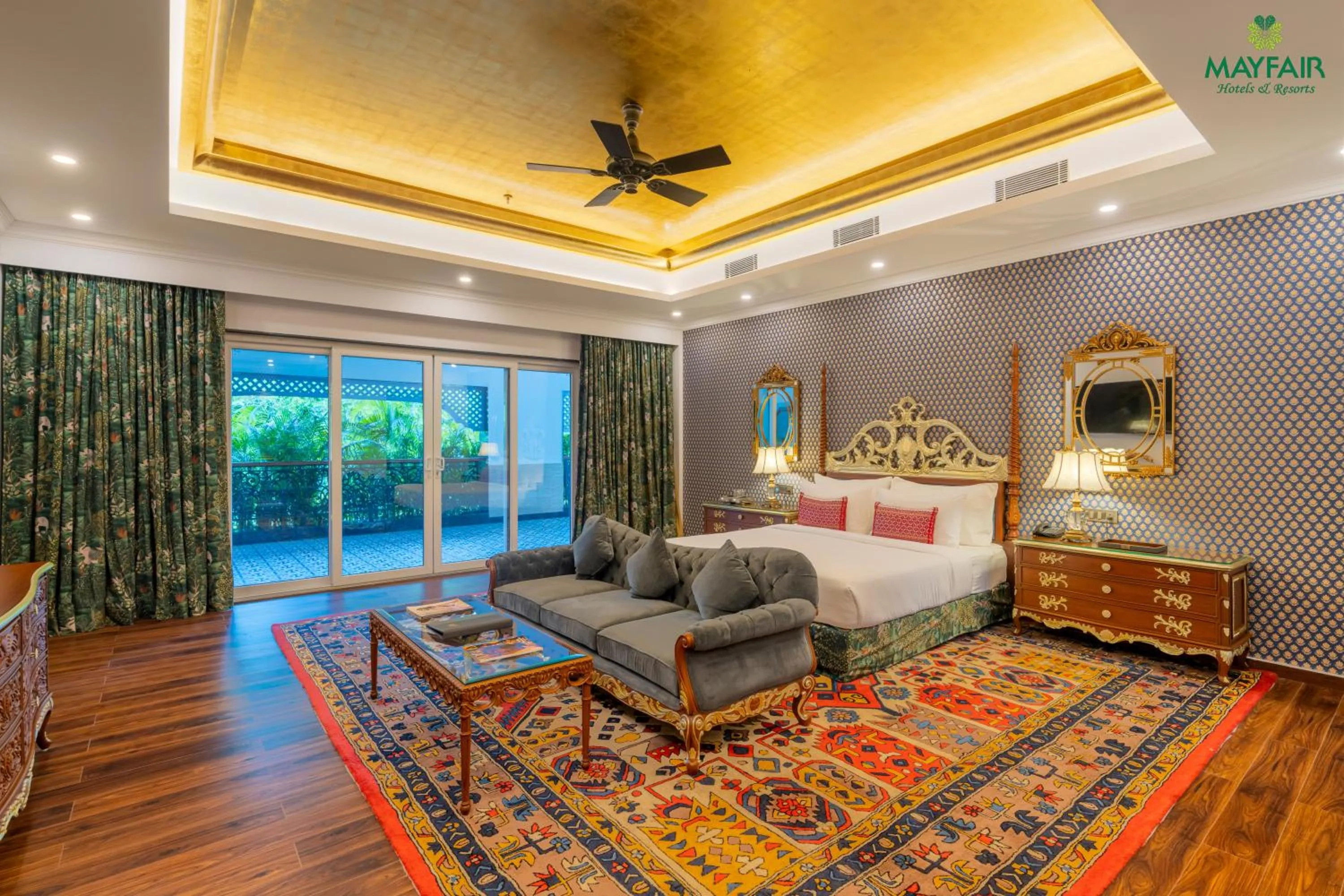 Bed in Mayfair Spring Valley Resort Guwahati