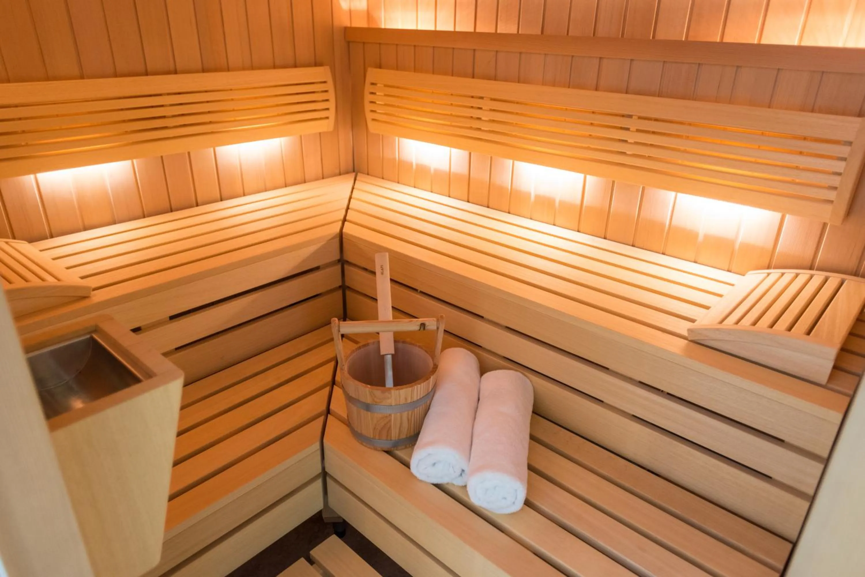 Sauna in Landhotel Kristall