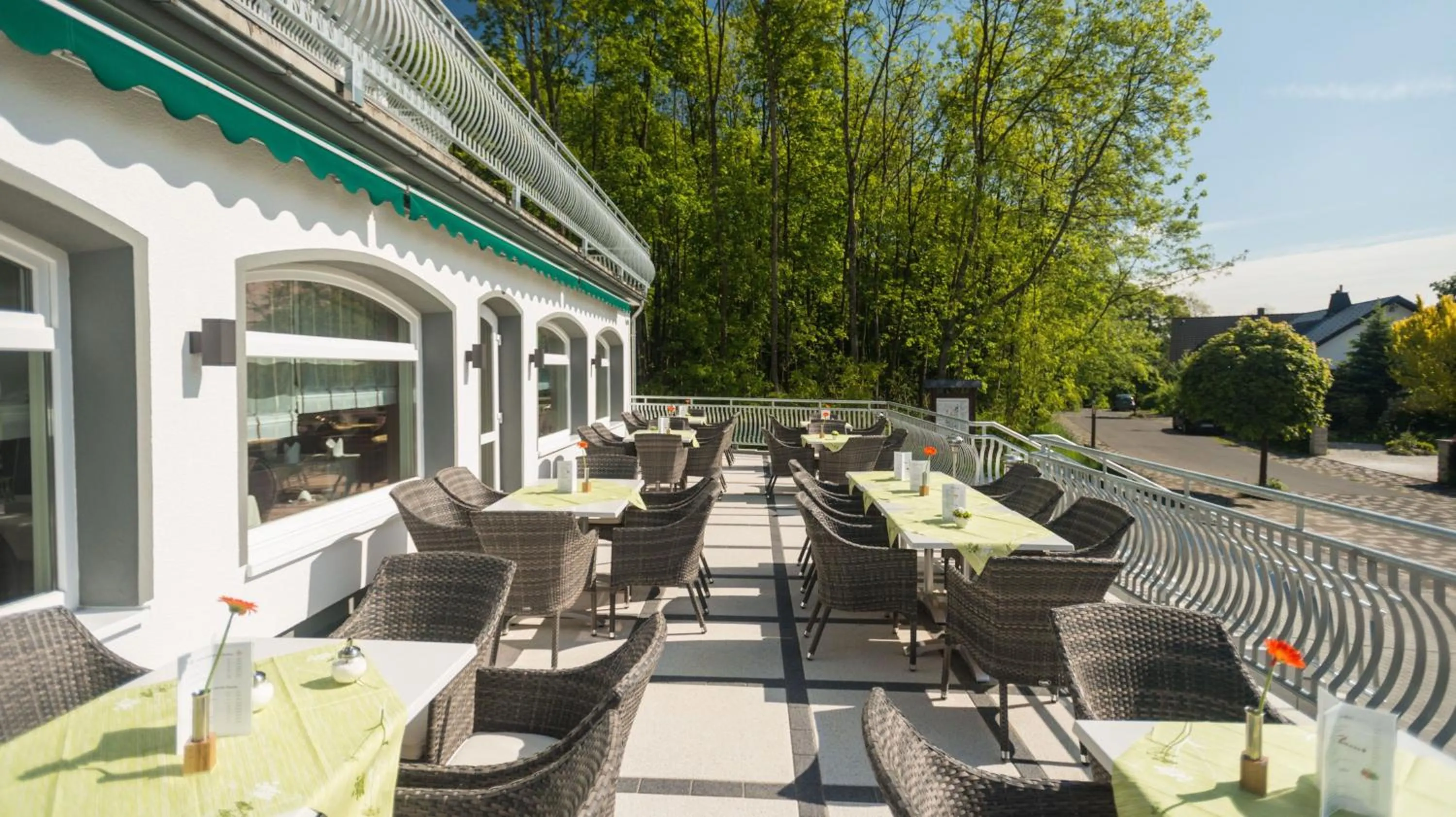 Patio in Landhotel Kristall