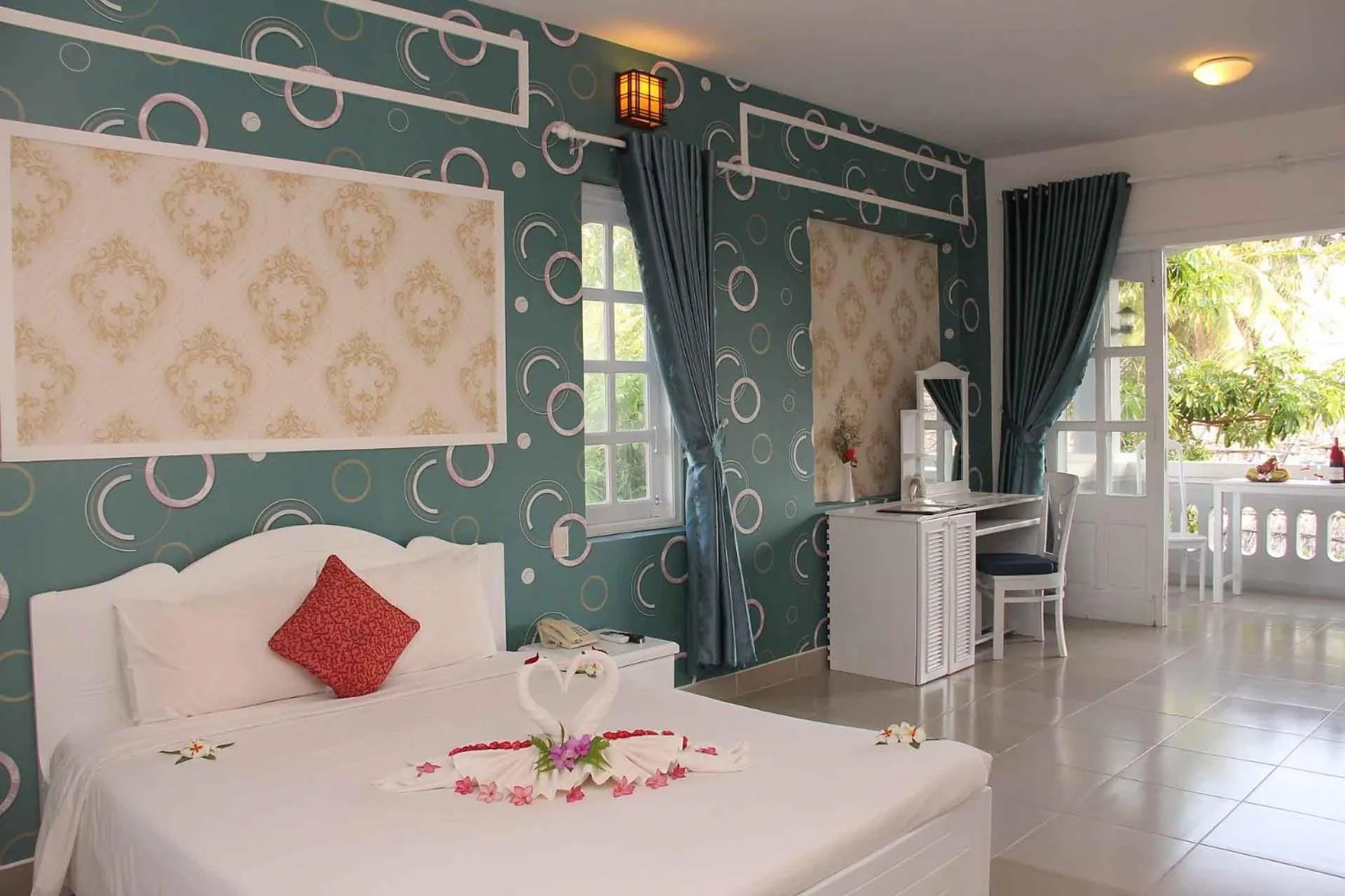 Bed in Muine Sun & Sea Resort