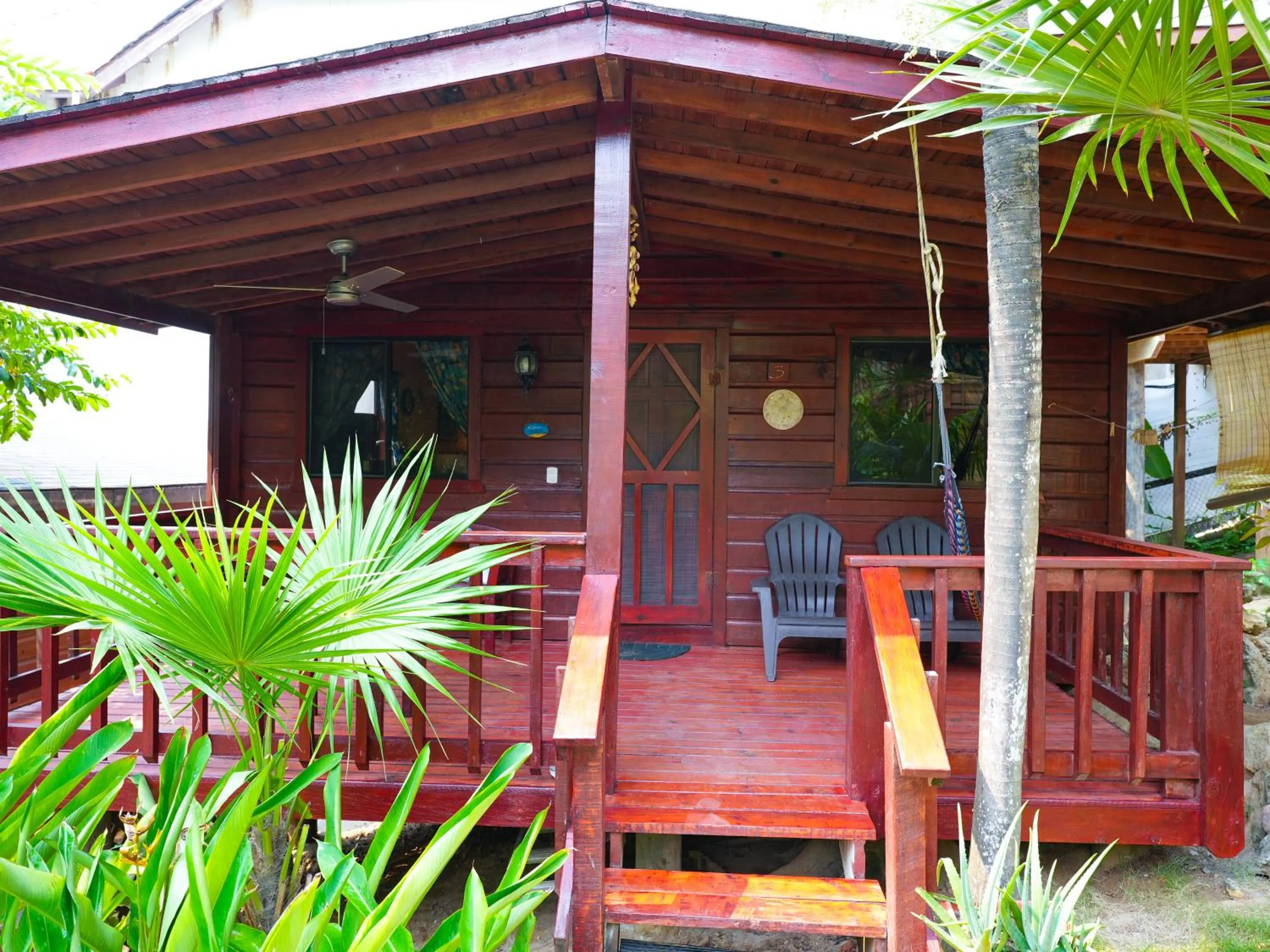 Patio in West Bay Lodge and Spa