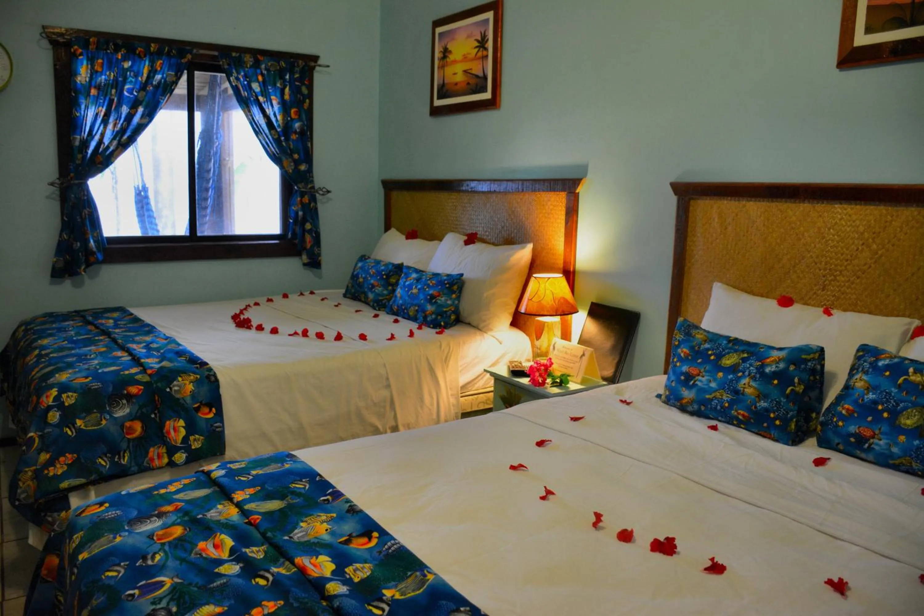 Bed in West Bay Lodge and Spa