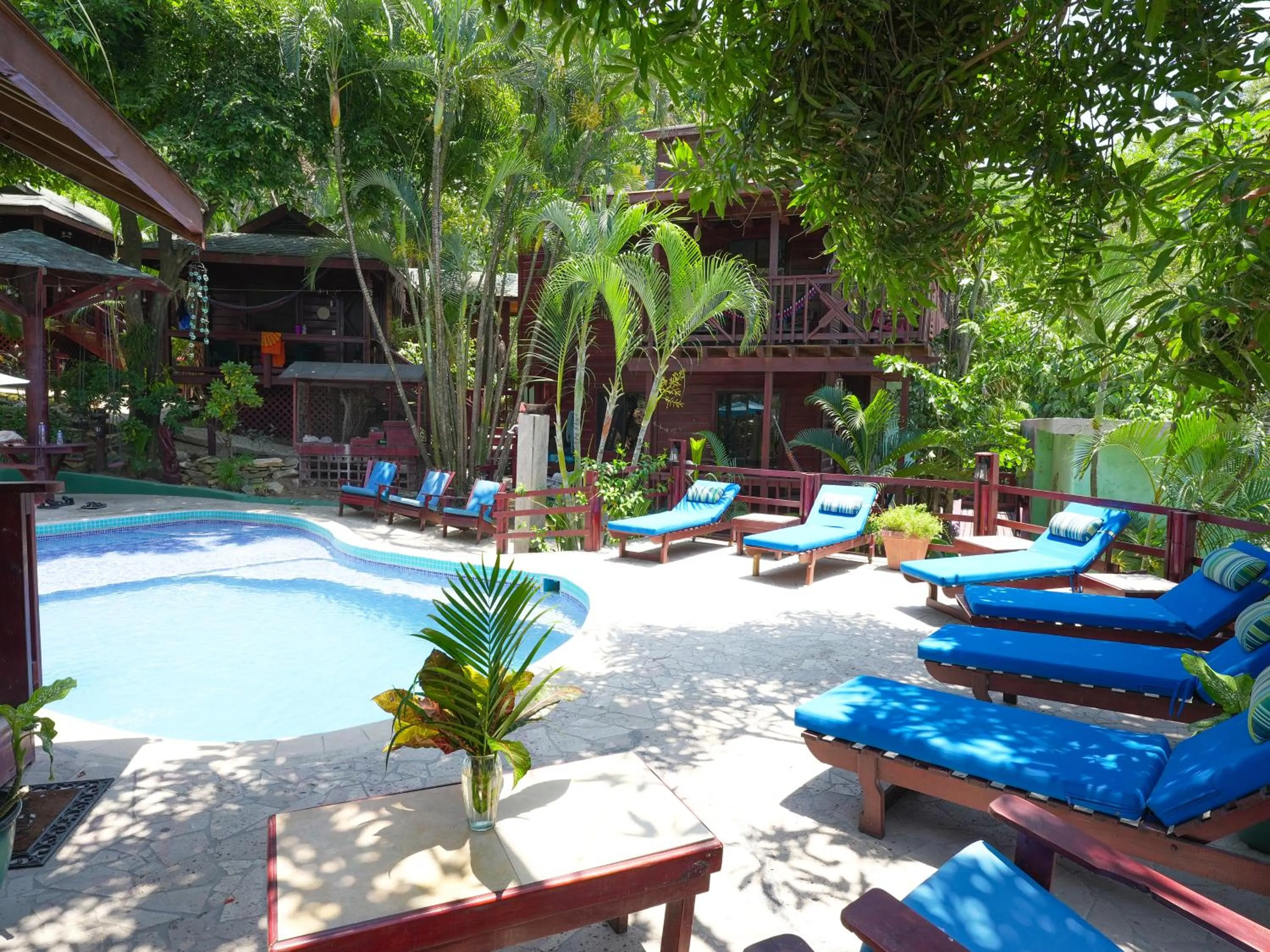 sunbed in West Bay Lodge and Spa