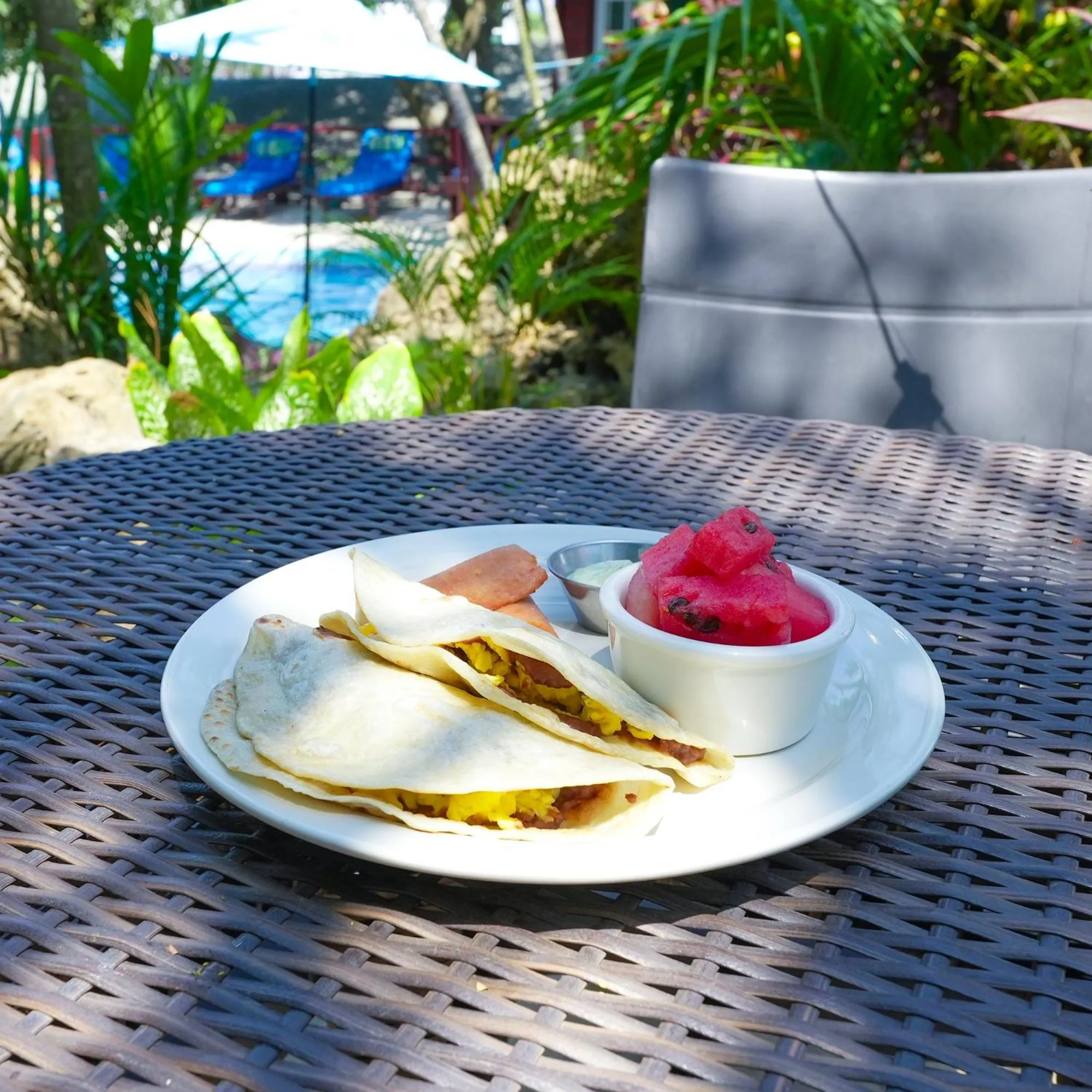 Breakfast in West Bay Lodge and Spa