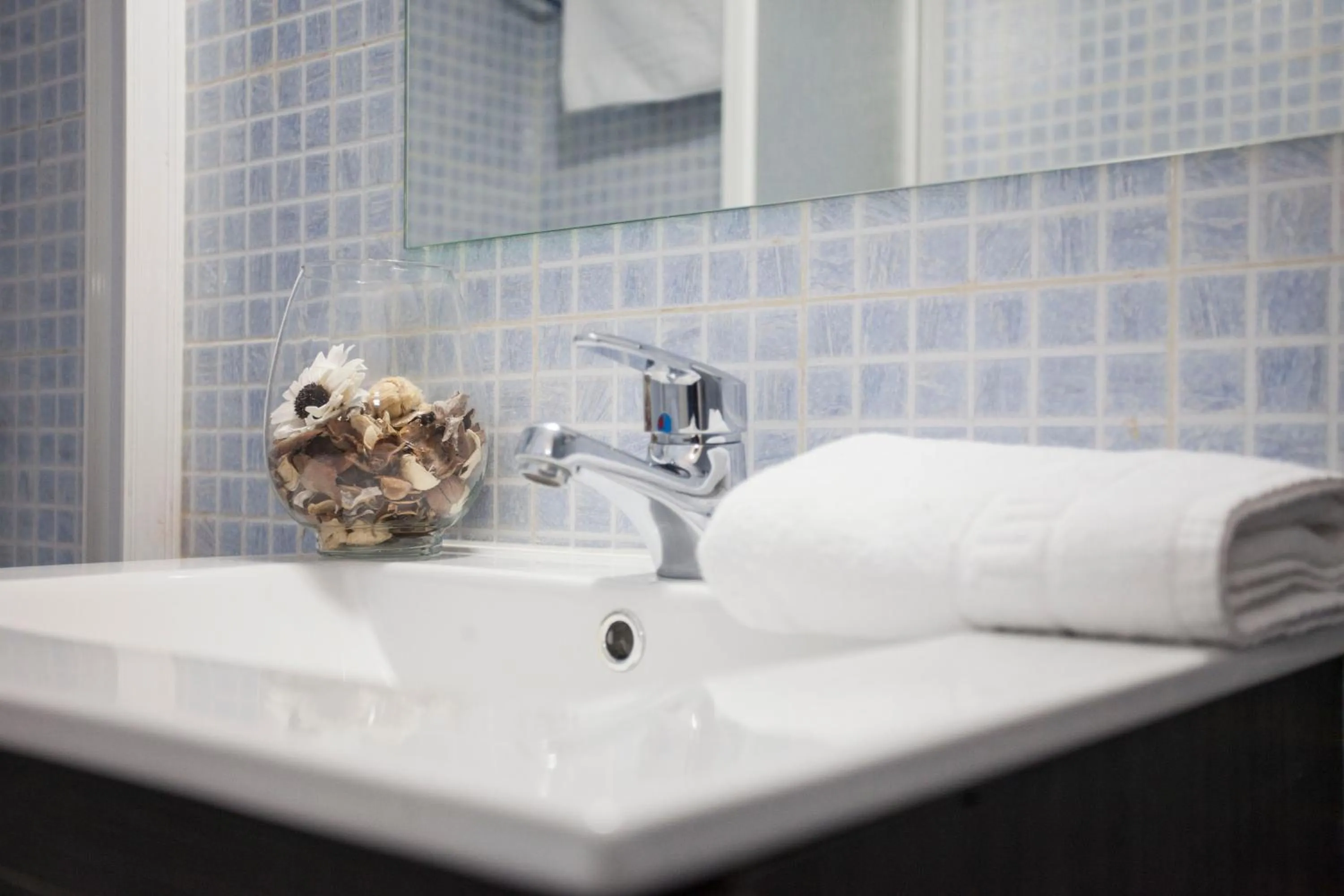 Bathroom in Fuencarral Apartments