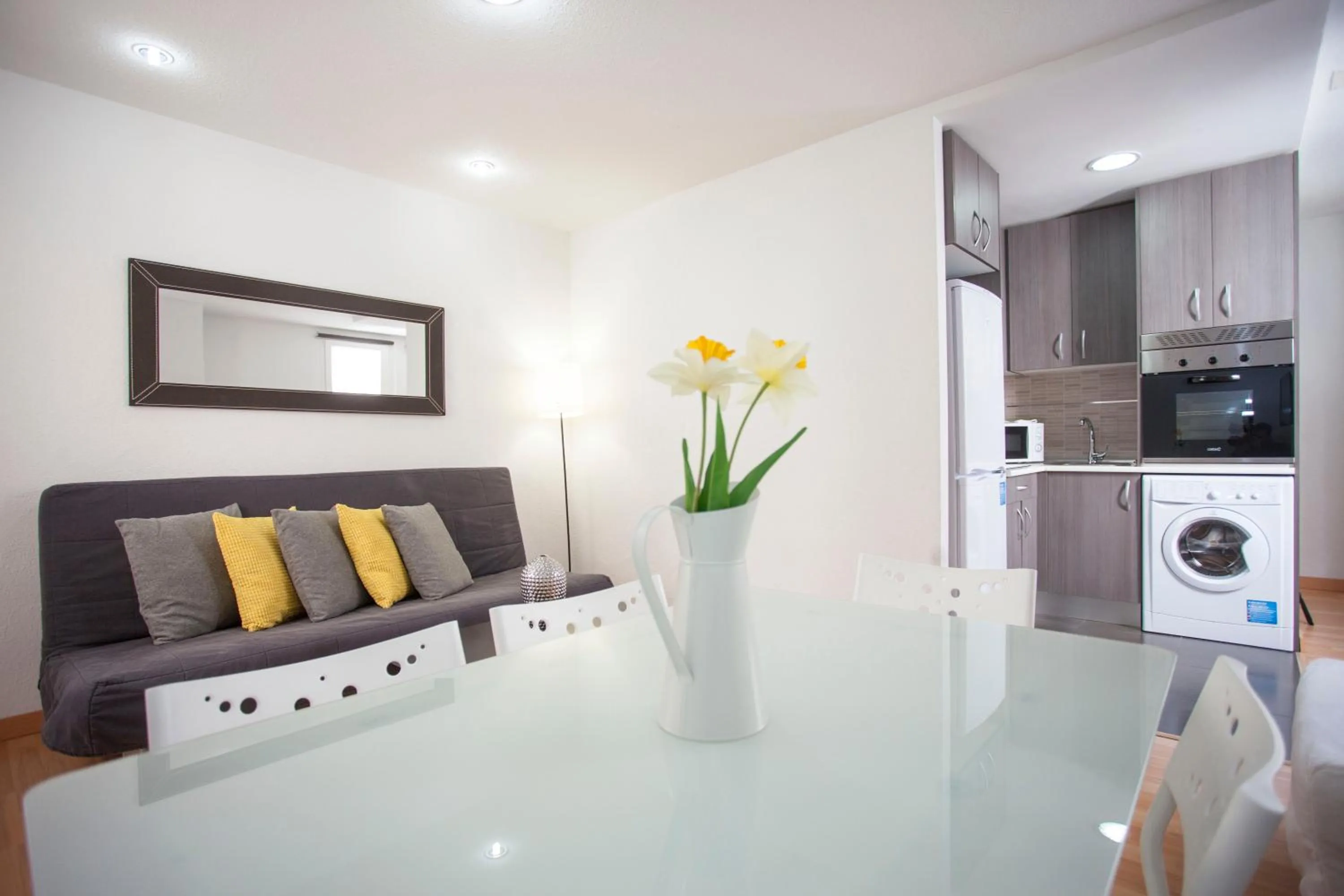Kitchen or kitchenette in Fuencarral Apartments