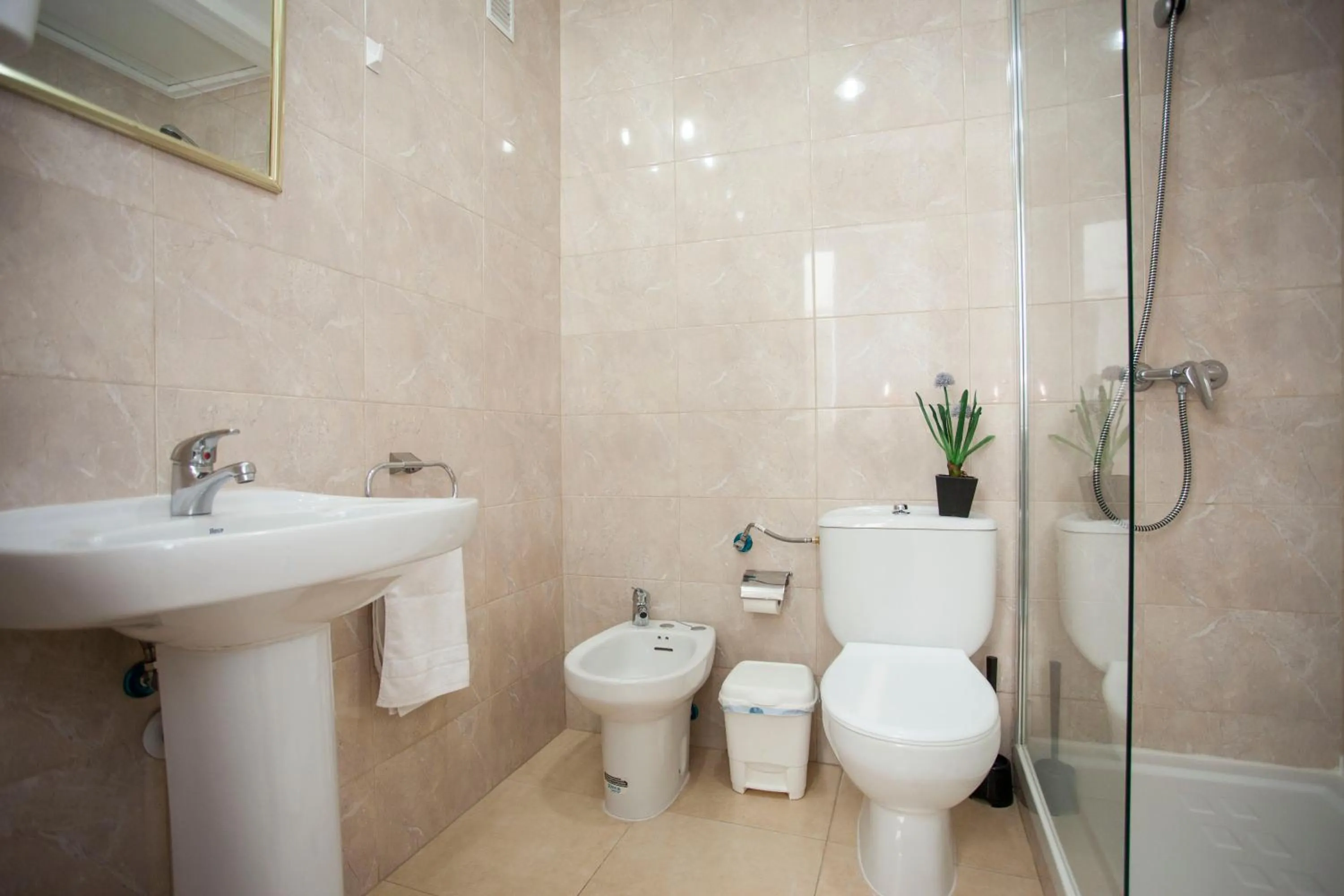 Shower in Fuencarral Apartments