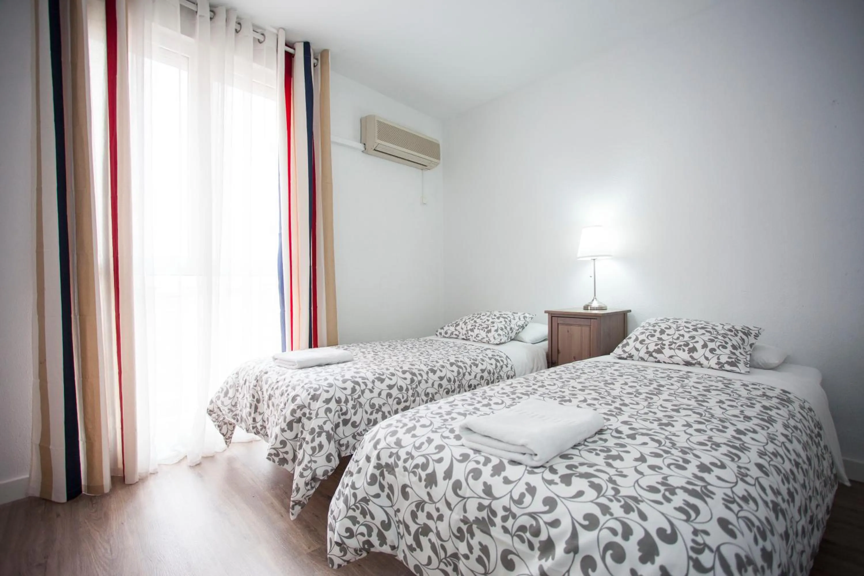 Bedroom, Bed in Fuencarral Apartments