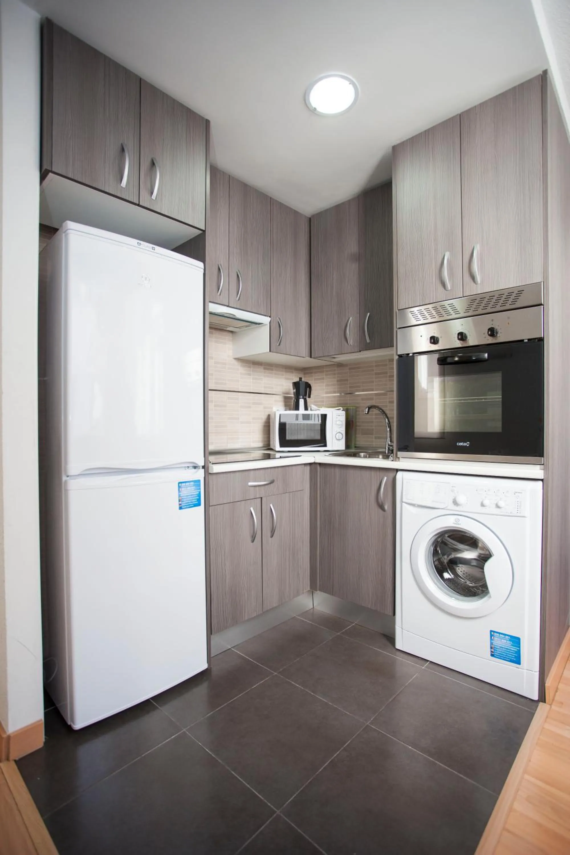 Kitchen or kitchenette in Fuencarral Apartments