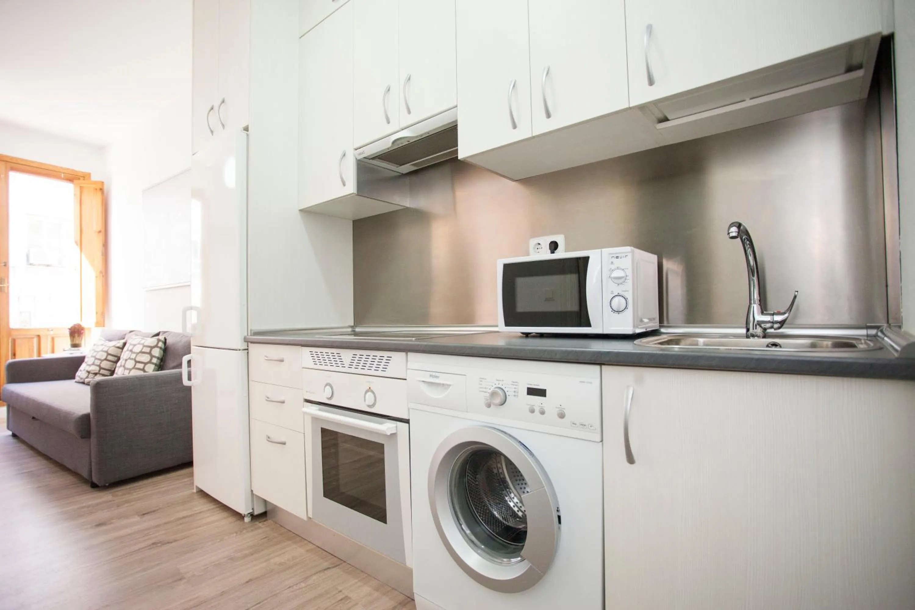 Kitchen or kitchenette in Fuencarral Apartments