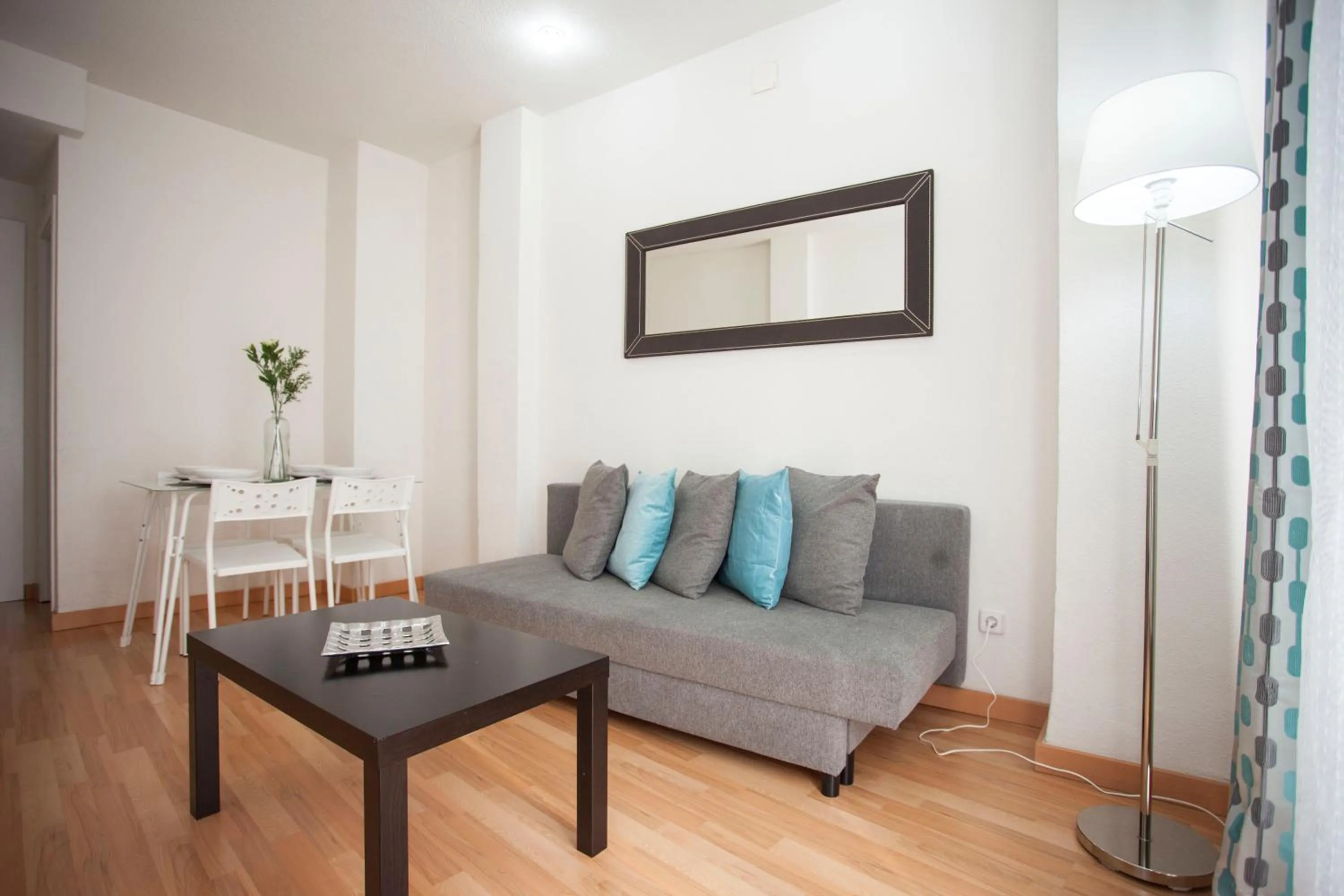 Living room in Fuencarral Apartments