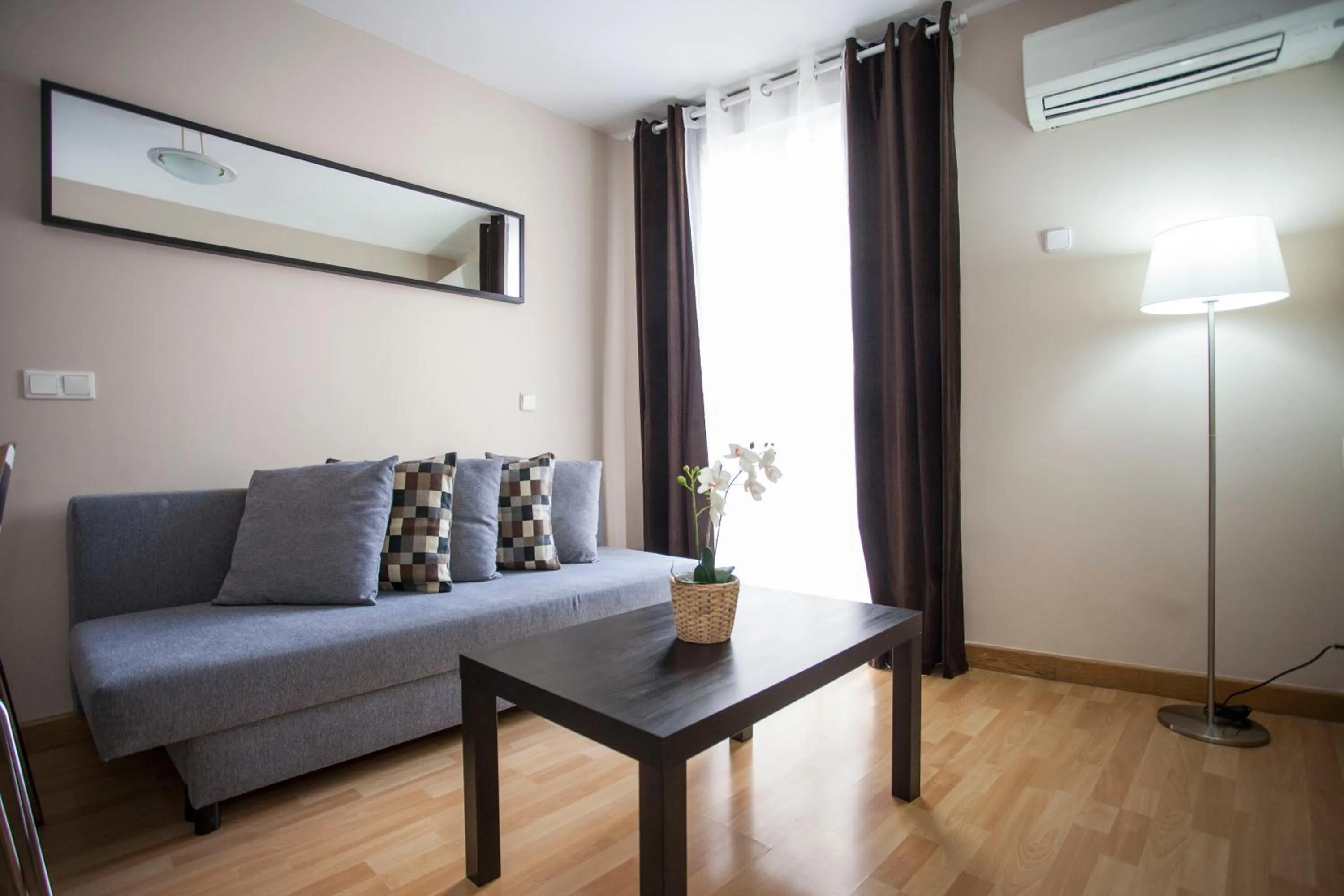 Living room in Fuencarral Apartments