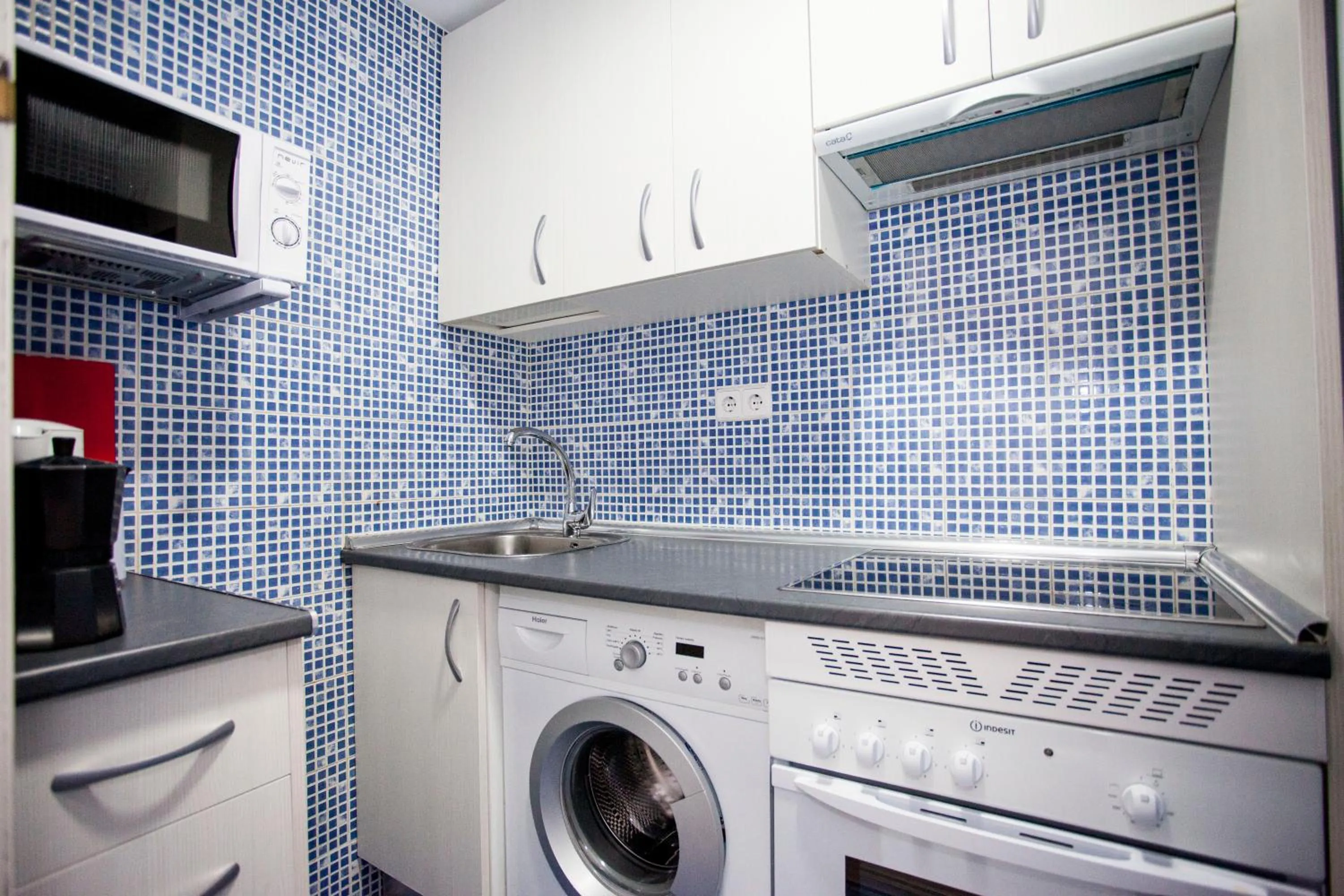 Kitchen or kitchenette in Fuencarral Apartments