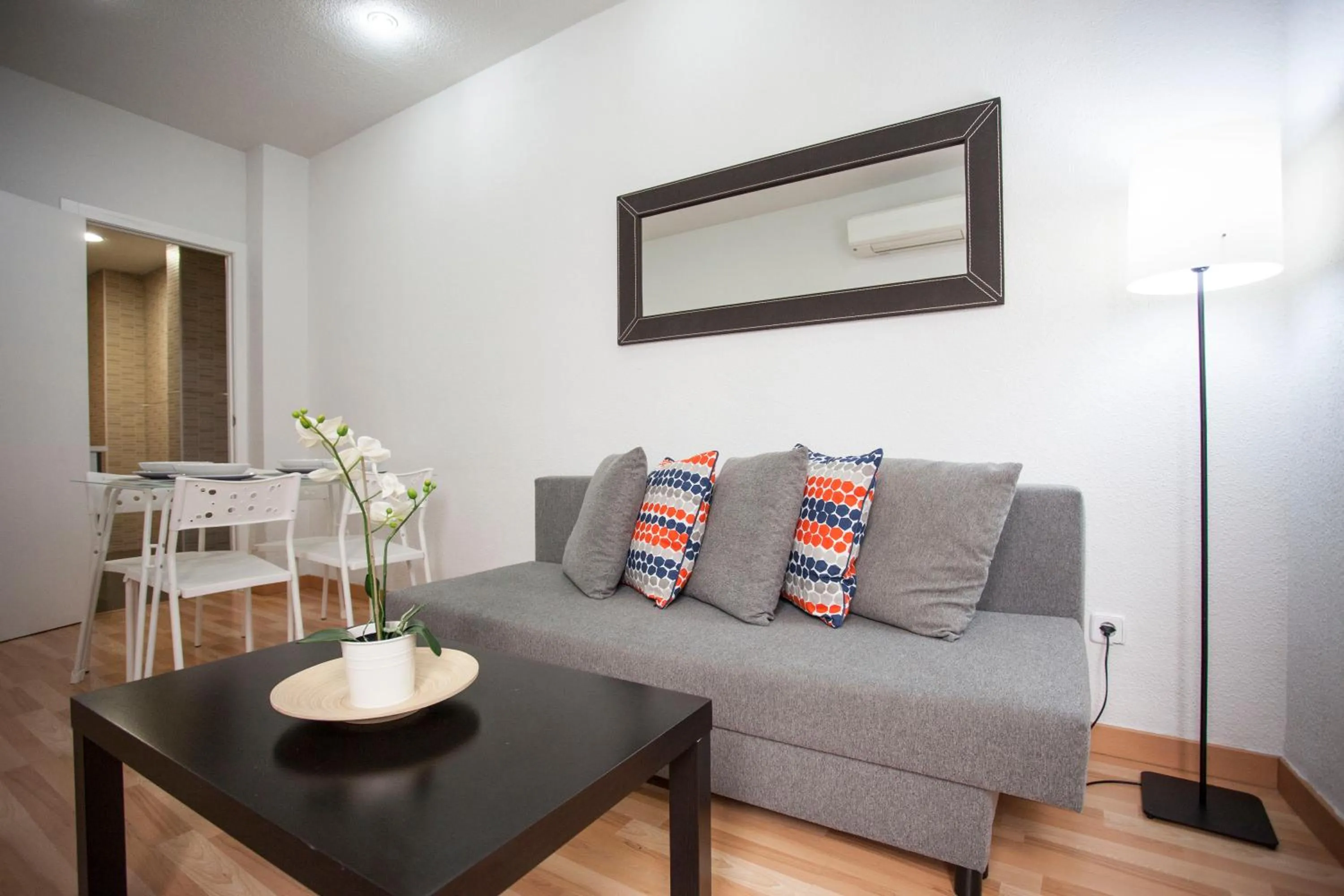 Living room in Fuencarral Apartments
