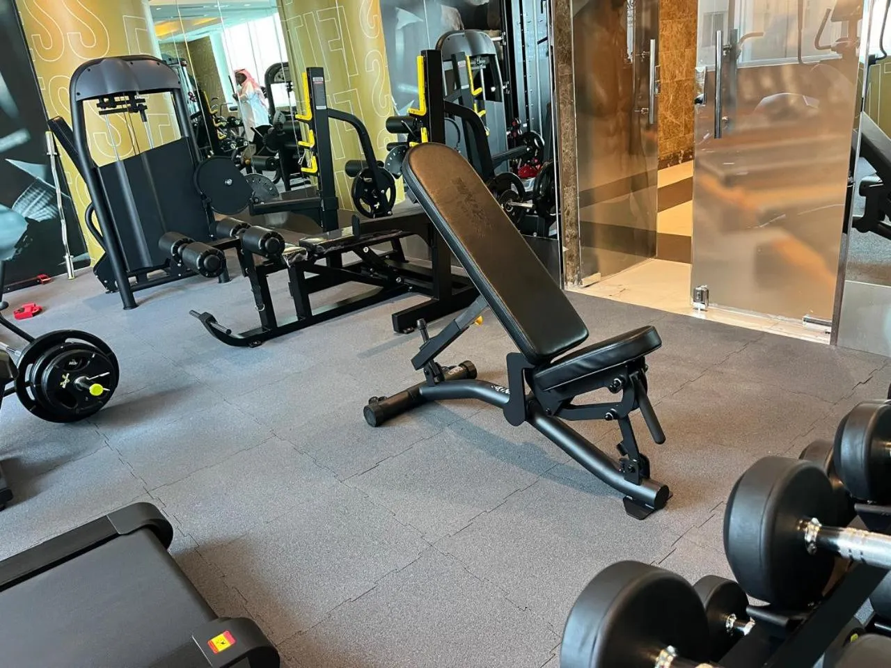 Fitness centre/facilities in Golden Dune Residential Unit - Almalaz